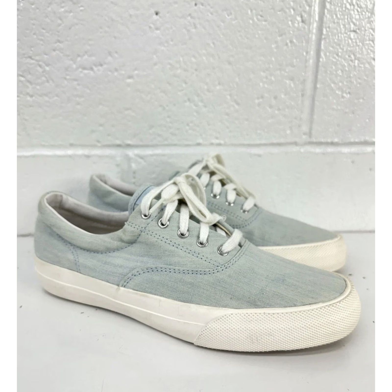 Keds Keds Champion Canvas Lace Up Sneaker Light Blue Denim / Women’s Size 7 Size US 7 / IT 37 - 2 Thumbnail