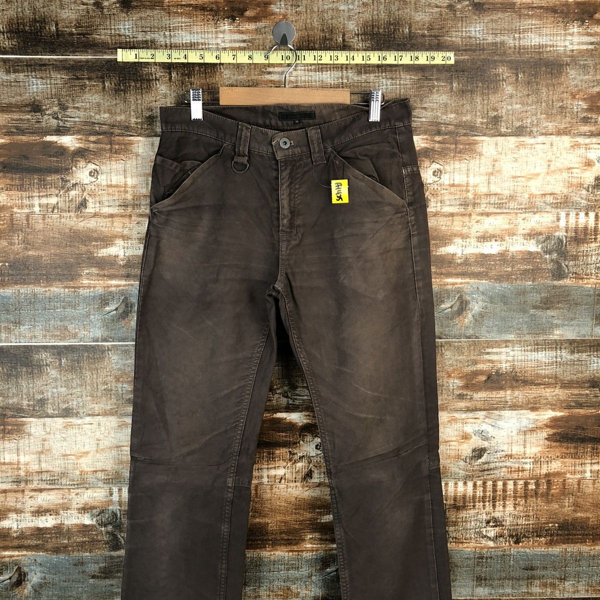 Japanese Brand Cau ooo Brown vintage Casual Pants #A1425 Size US 30 / EU 46 - 2 Thumbnail