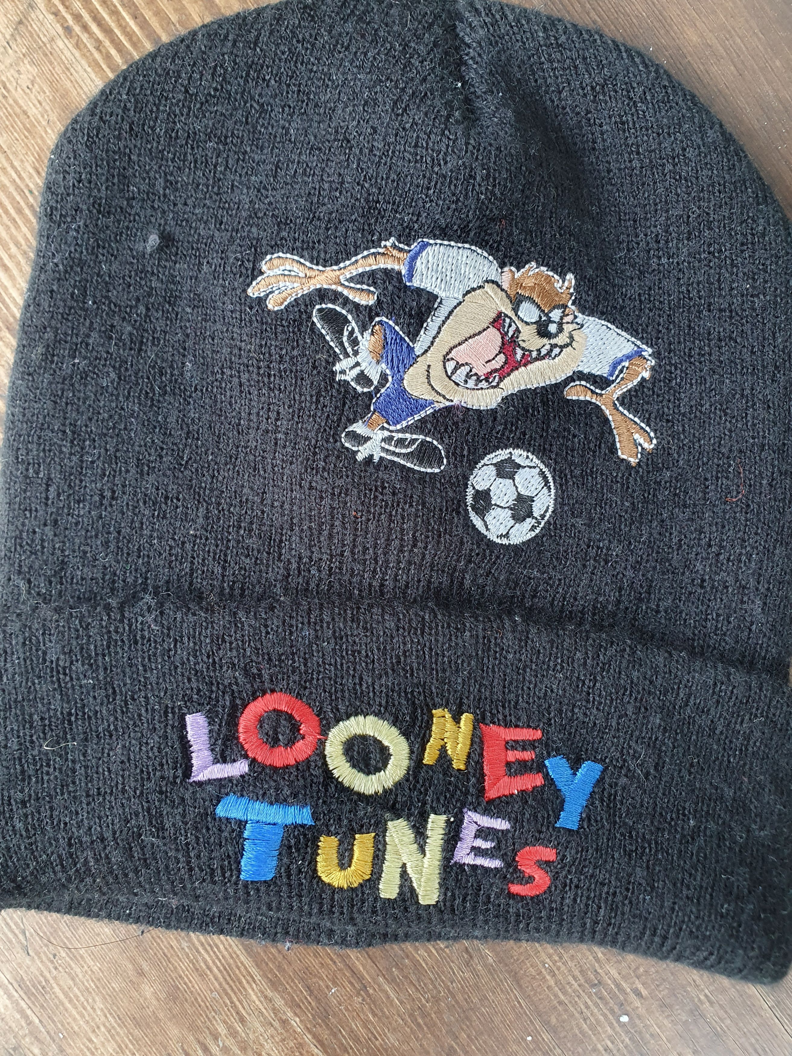 Vintage × Warner Bros Looney Tunes Warner Bros Taz Tazmanian Devil Vtg 1997 Beanie Size ONE SIZE - 6 Thumbnail