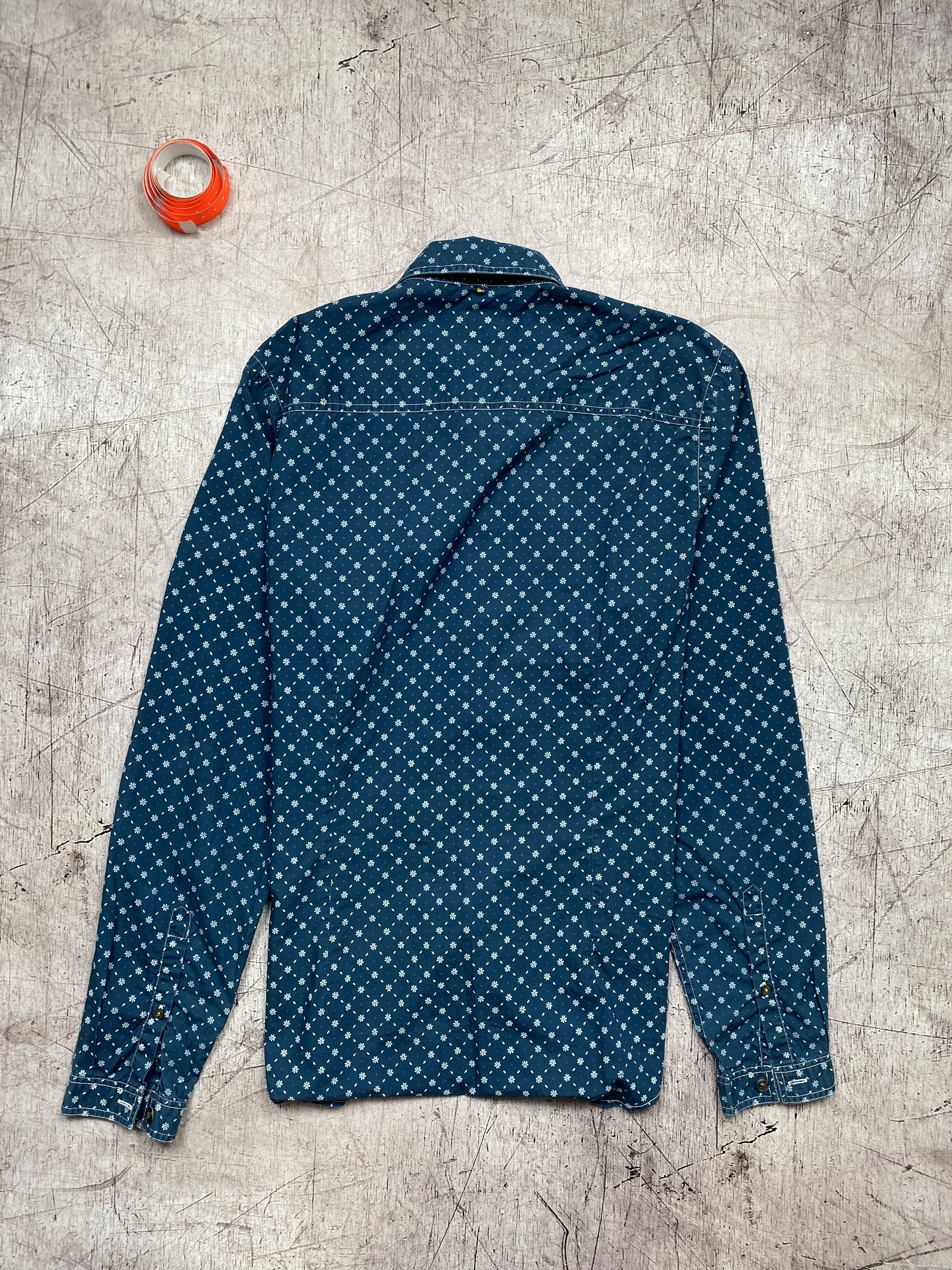 Pretty Green × Vintage Pretty Green Vintage Mens Long Sleeve Shirt Size US M / EU 48-50 / 2 - 6 Thumbnail