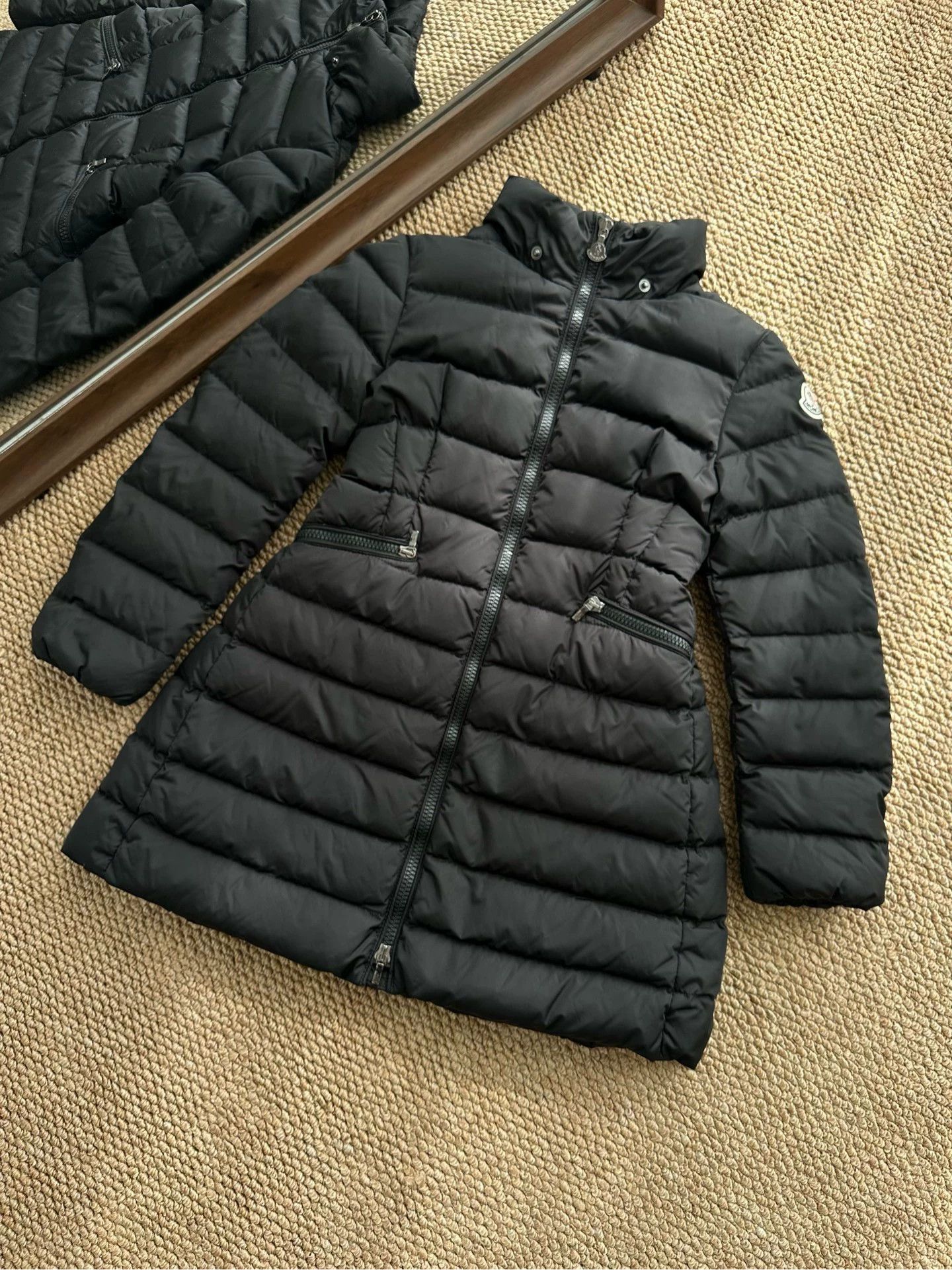 Moncler Moncler Black Down Jacket 8A 99% New Size S / US 4 / IT 40 - 6 Thumbnail