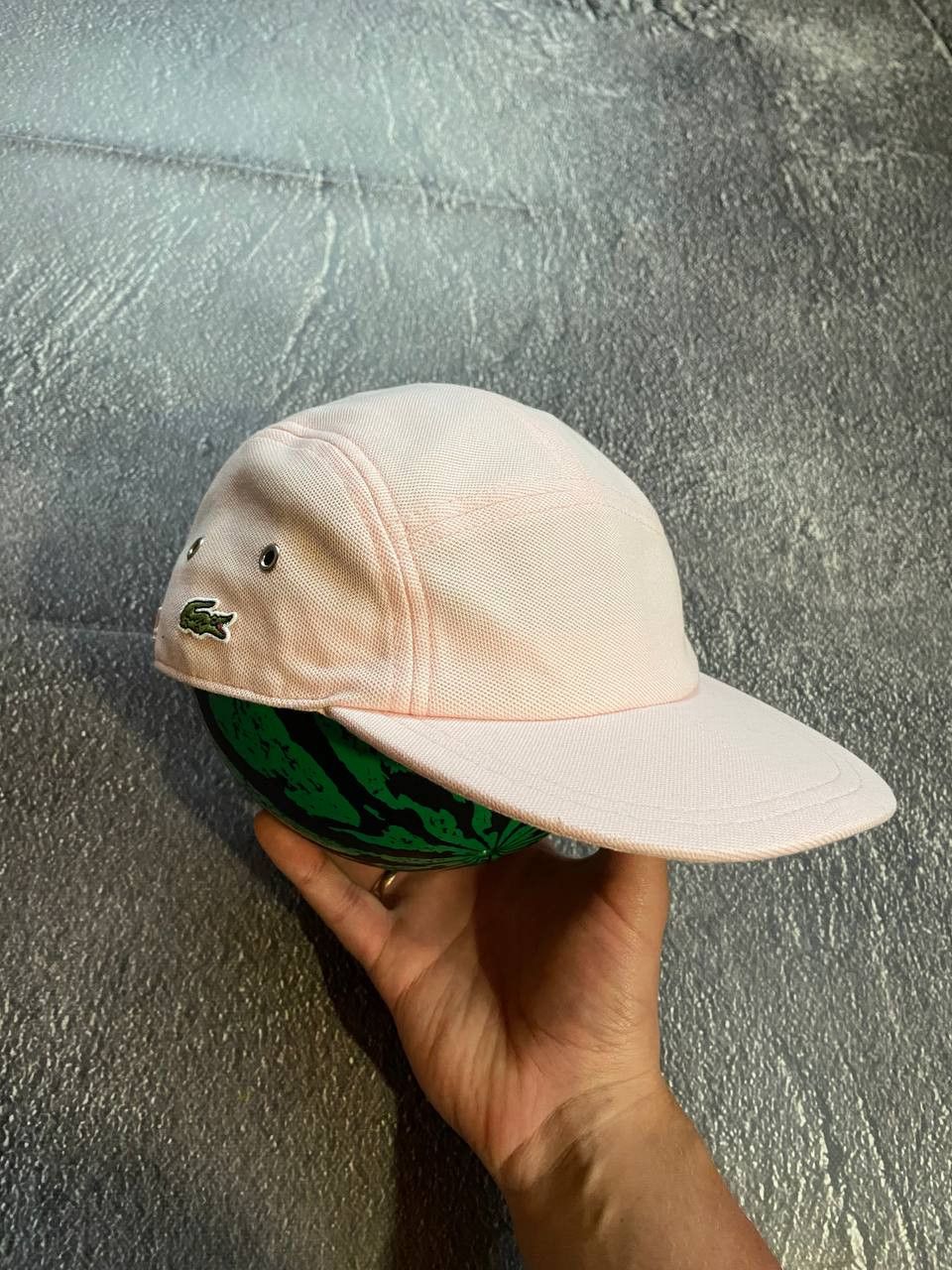 Lacoste Lacoste flaner unisex pink cap Size 32 - 1 Thumbnail