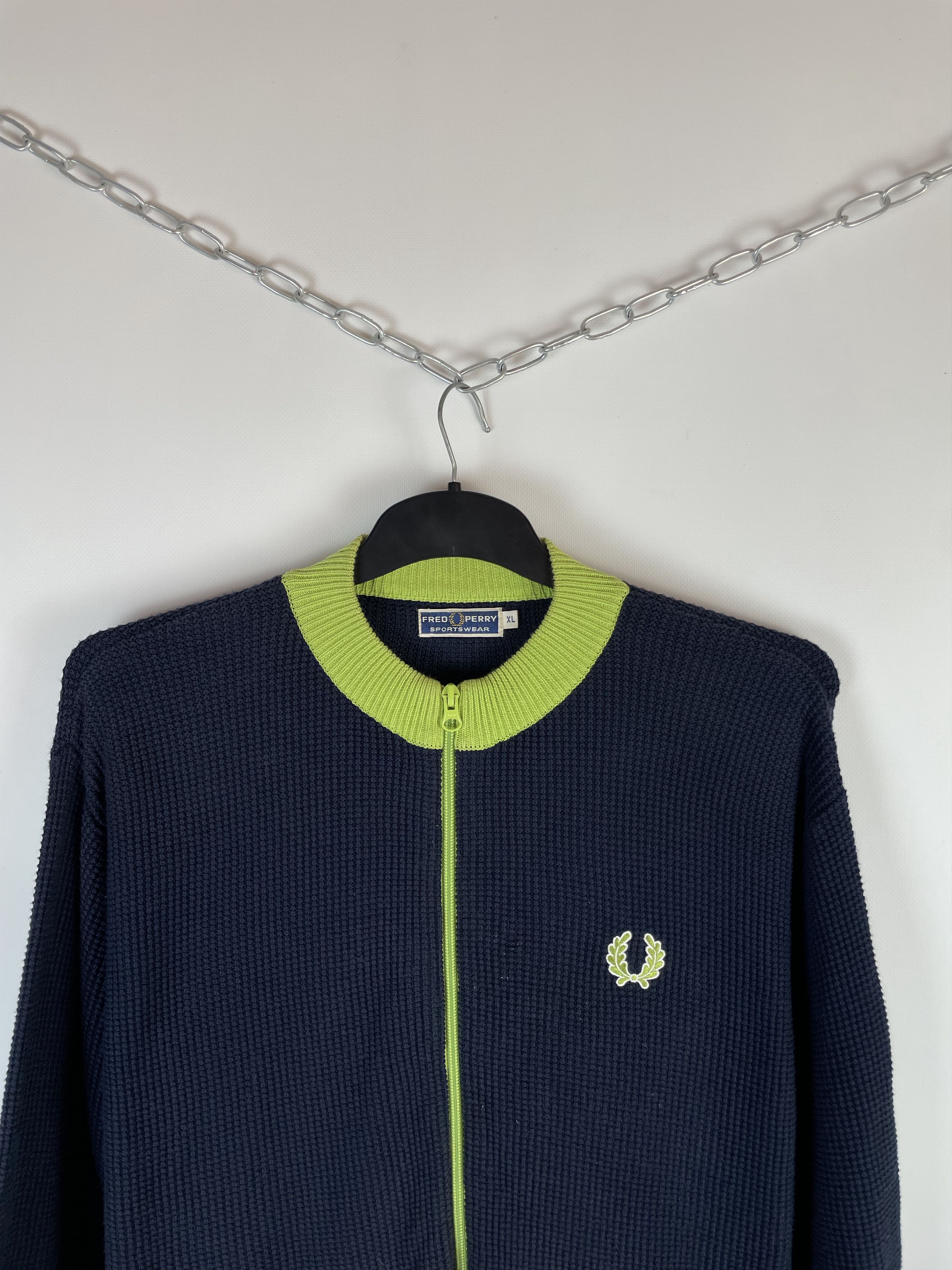 Fred Perry Fred Perry Sweaters Knit 90s Size US XL / EU 56 / 4 - 2 Thumbnail