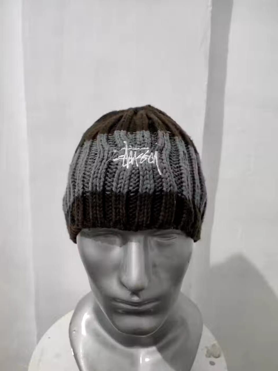 image of Stussy Embroidery Logo Beanie Hats in Mix, Men's