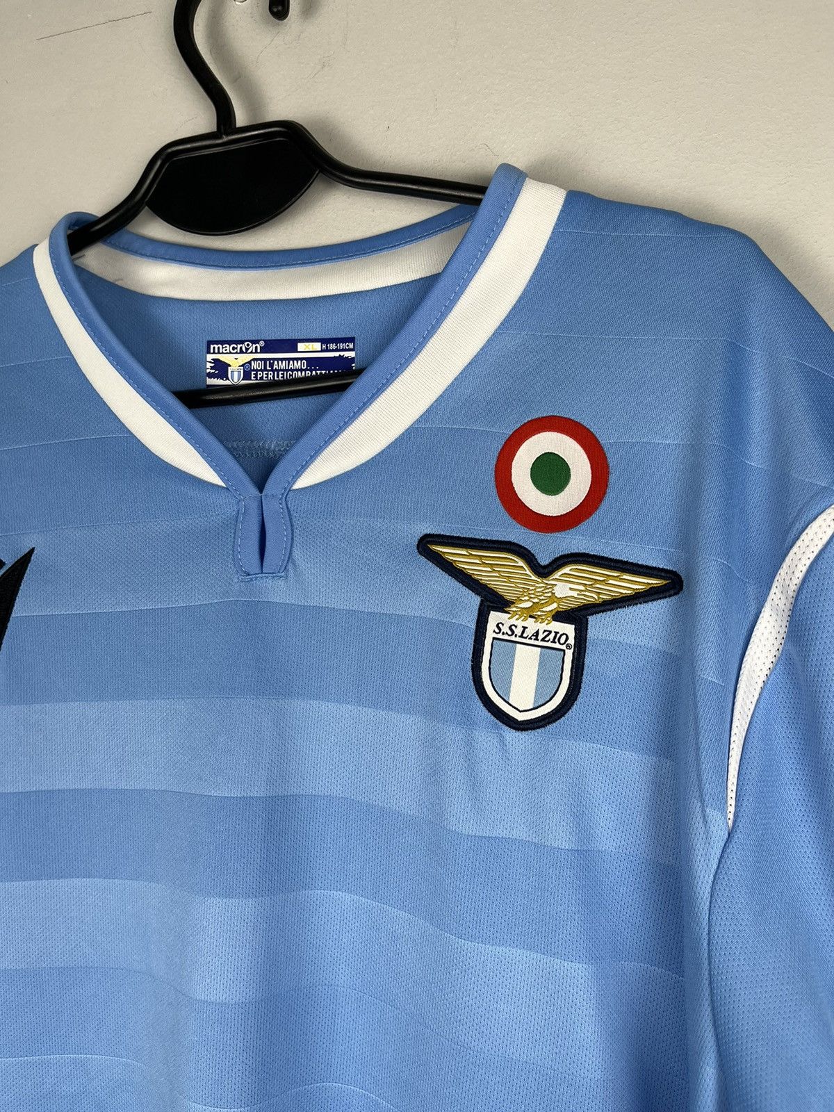 Macron SS Lazio macron 2019/2020 home Jersey Size US XL / EU 56 / 4 - 2 Thumbnail
