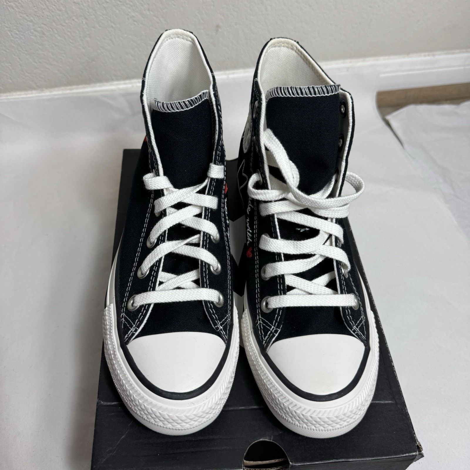 Converse Converse Chuck Taylor ‘Made with Love’ High Top Sneakers 7 Size US 7 / IT 37 - 9 Thumbnail