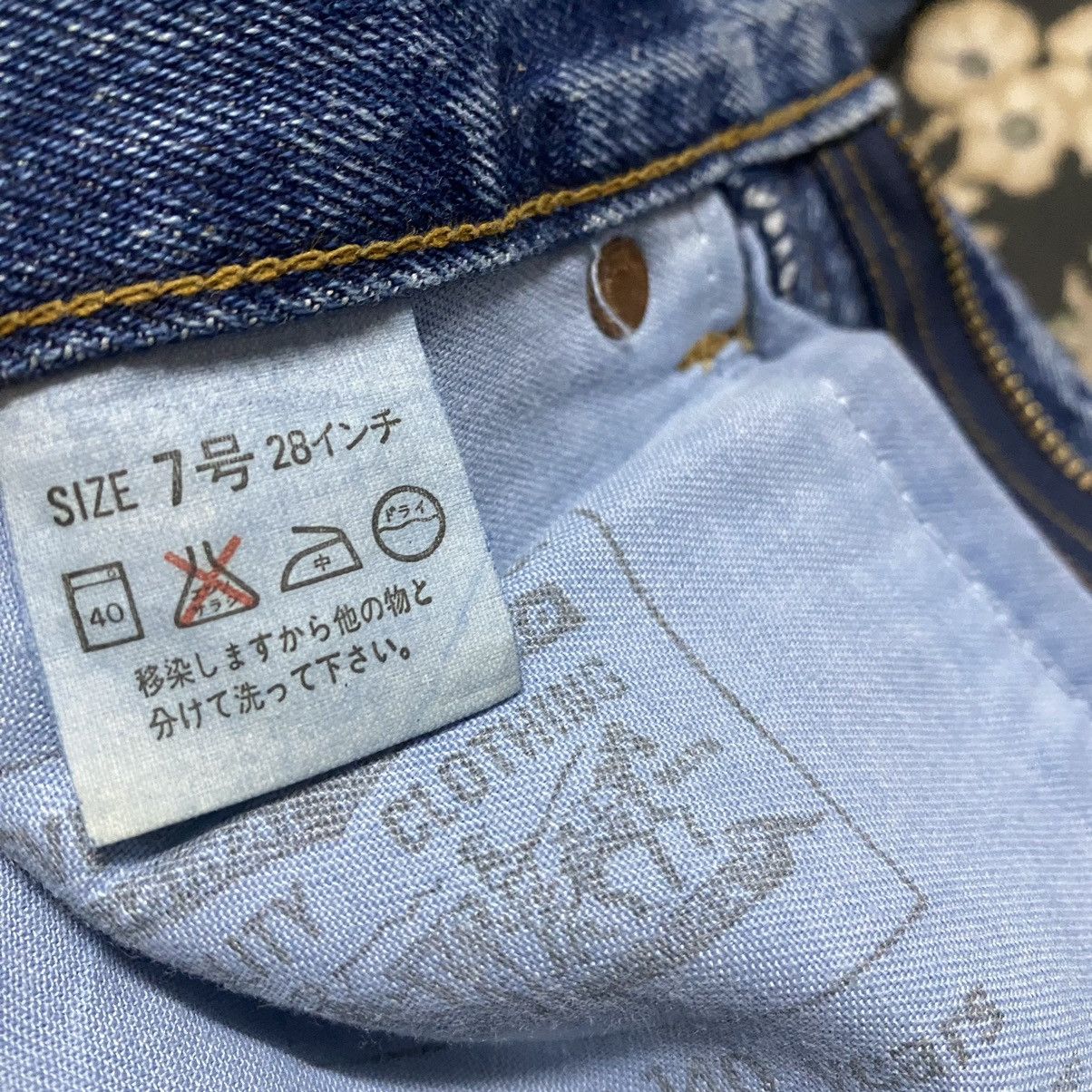 Levi's Vintage Levis W701Z XX Big E Redline Jeans Made in Japan Size 26" / US 2 / IT 38 - 23 Thumbnail