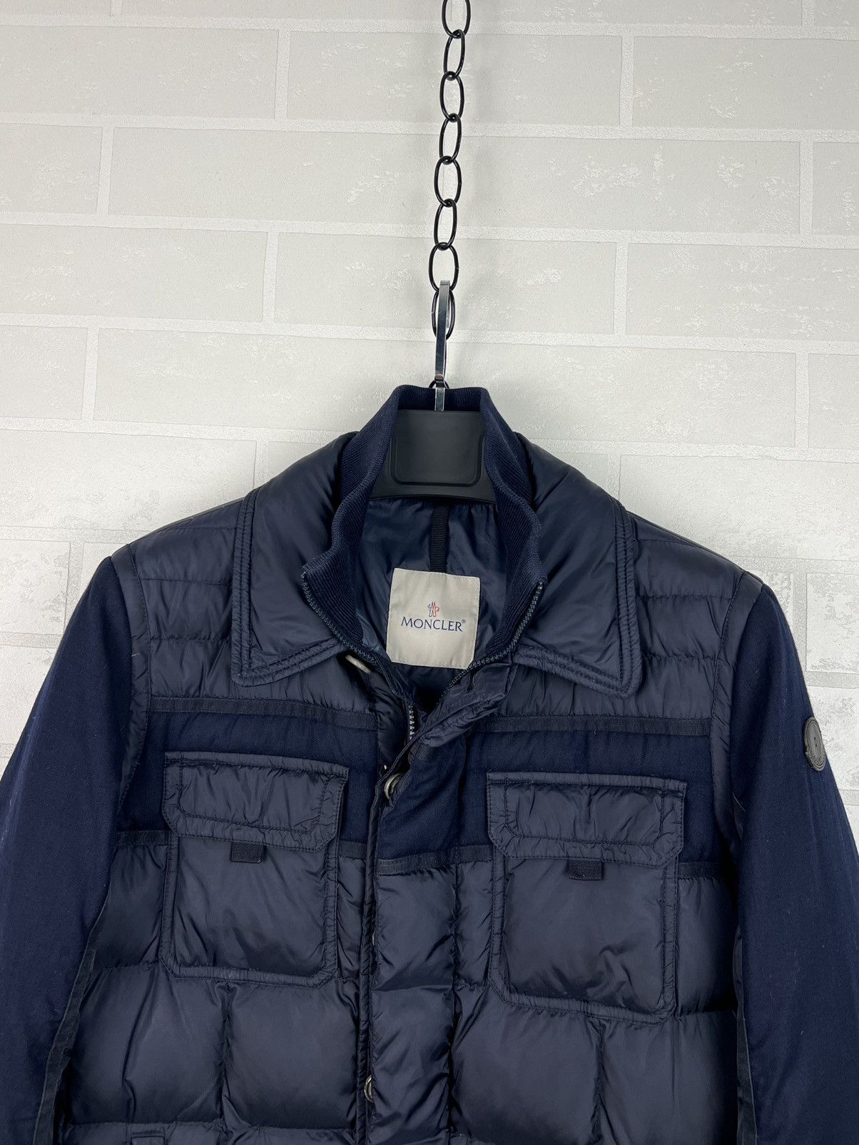 Moncler MONCLER Jacket Down Puffer BLAIS GIUBBOTTO Patch Logo Size US M / EU 48-50 / 2 - 4 Thumbnail