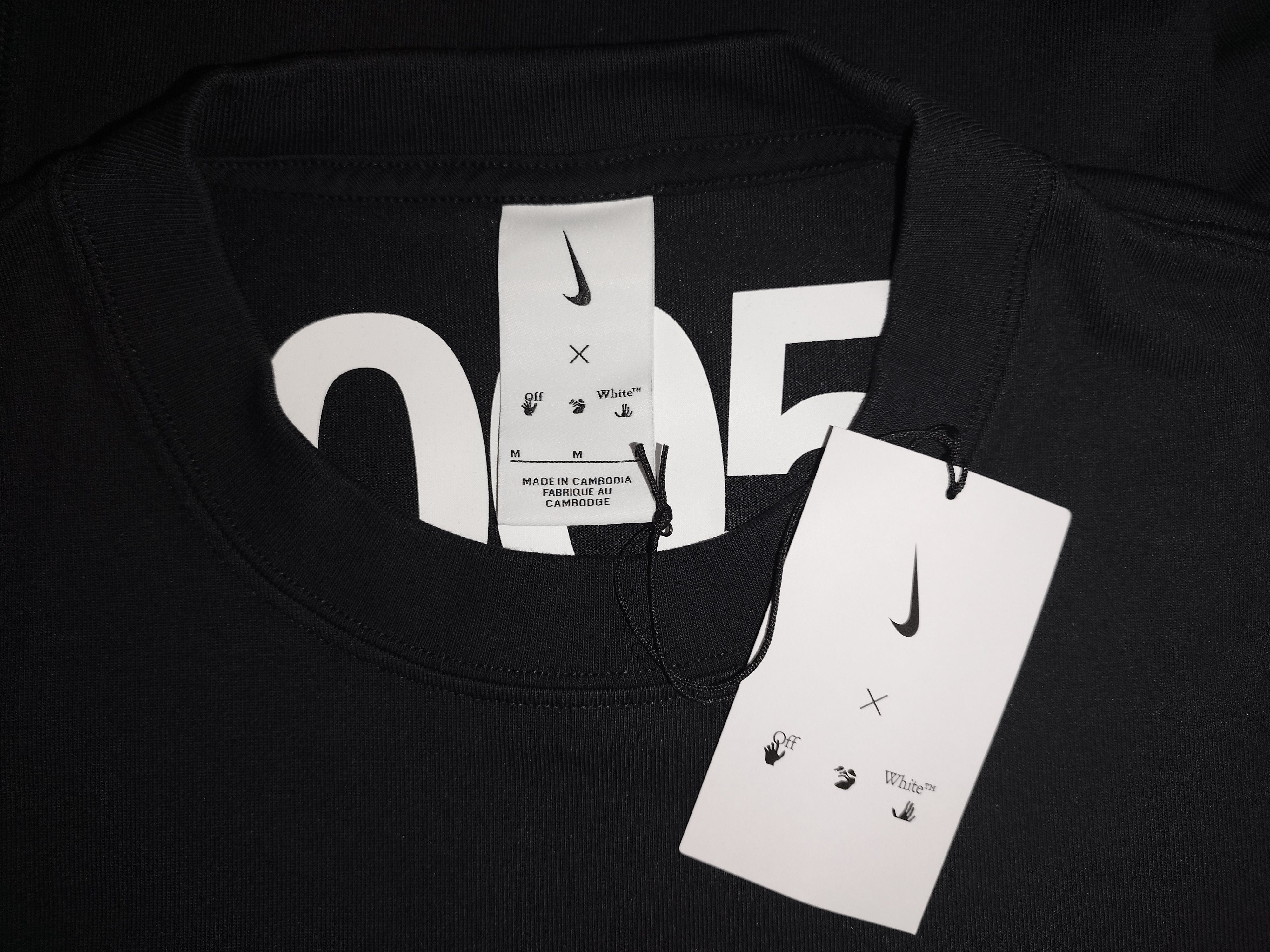 Nike × Off-White NIKE x Off-White Print new heavyweight cotton T-shirt tee Size US M / EU 48-50 / 2 - 7 Thumbnail