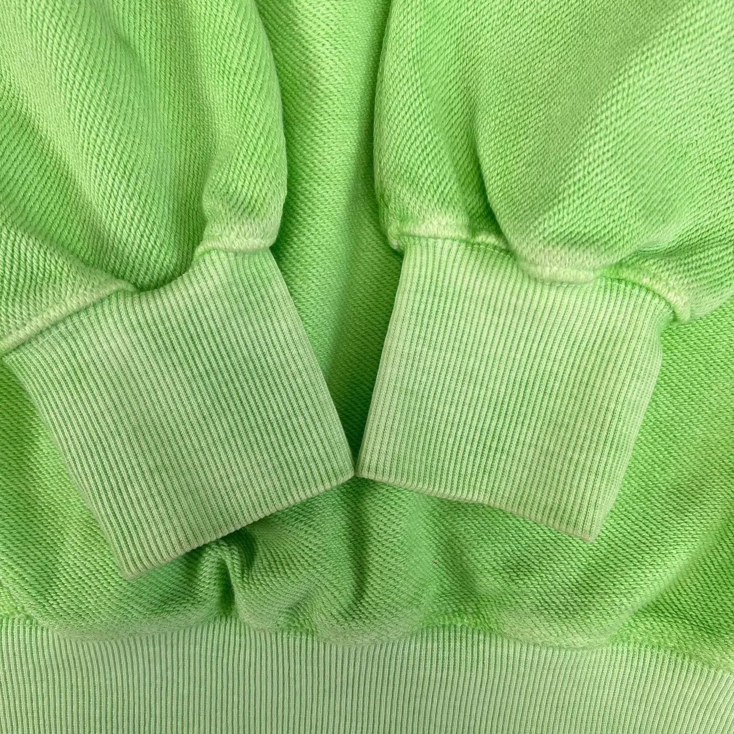 WE11DONE WE11DONE Green Gradient Neon Logo Sweatshirt. Size S / US 4 / IT 40 - 6 Thumbnail