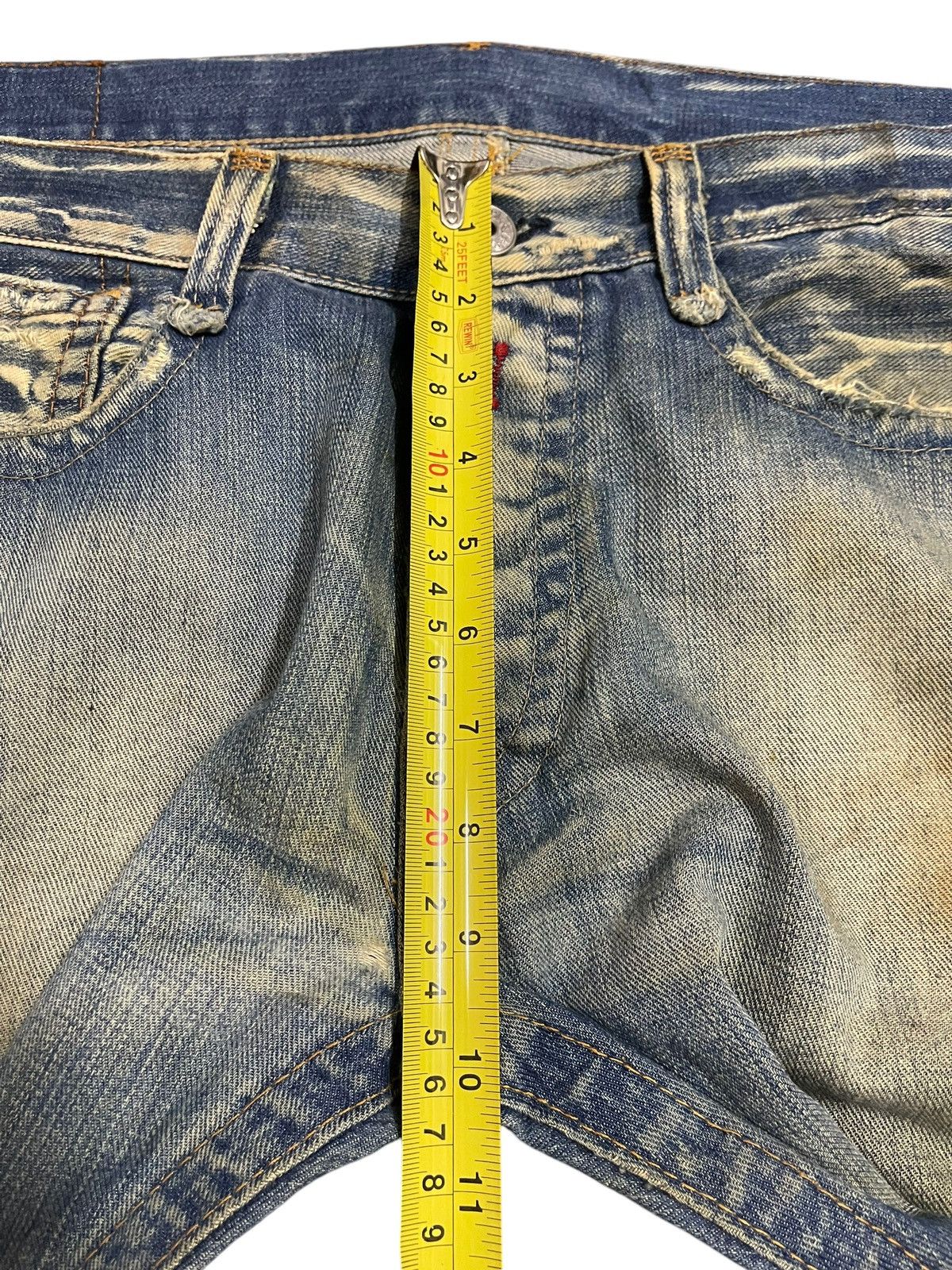 Replay Vintage Replay Mud Wash Classic Style Loose Jeans Size US 36 / EU 52 - 17 Thumbnail