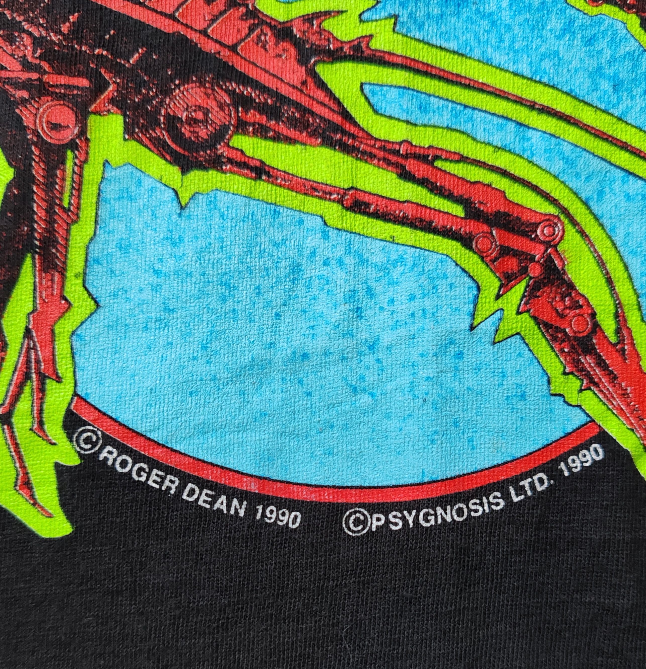 Vintage 1990 Shadow of The Beast II Sega Vintage T Shirt size Large Size US L / EU 52-54 / 3 - 6 Thumbnail