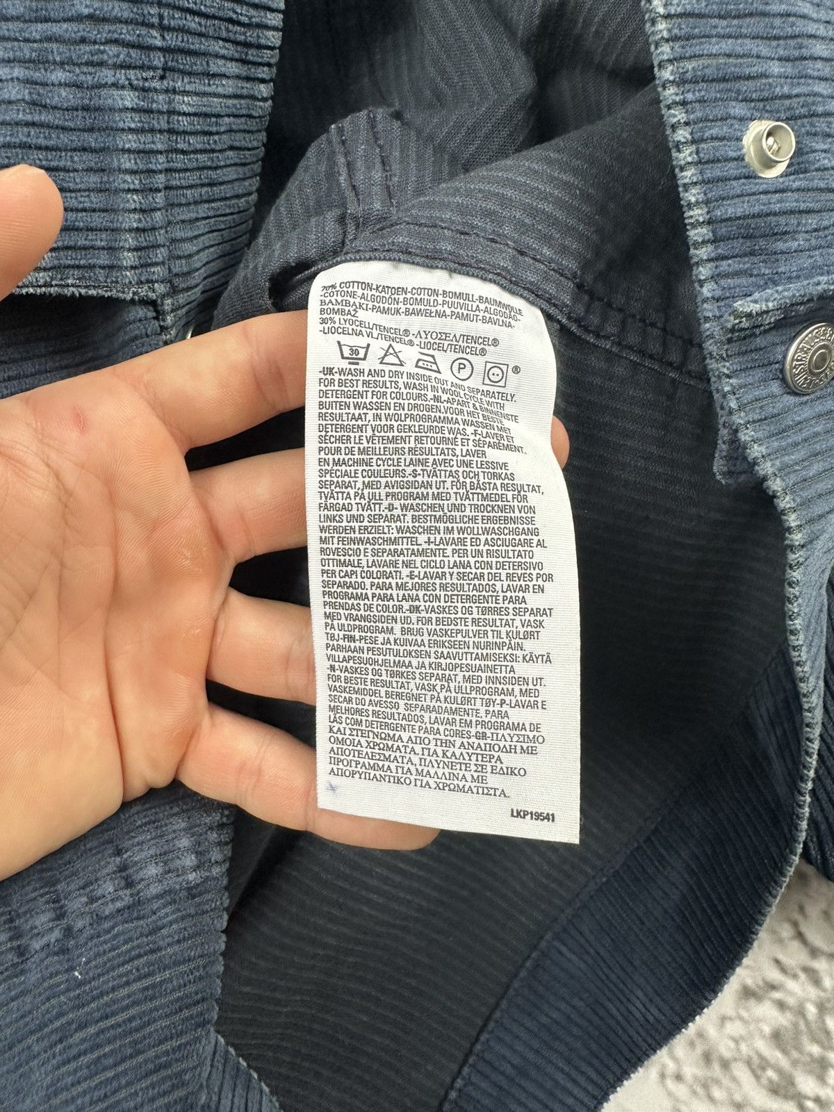 Levi's Vintage Levis Engineered Jeans Corduroy Jacket rare Size US L / EU 52-54 / 3 - 7 Thumbnail