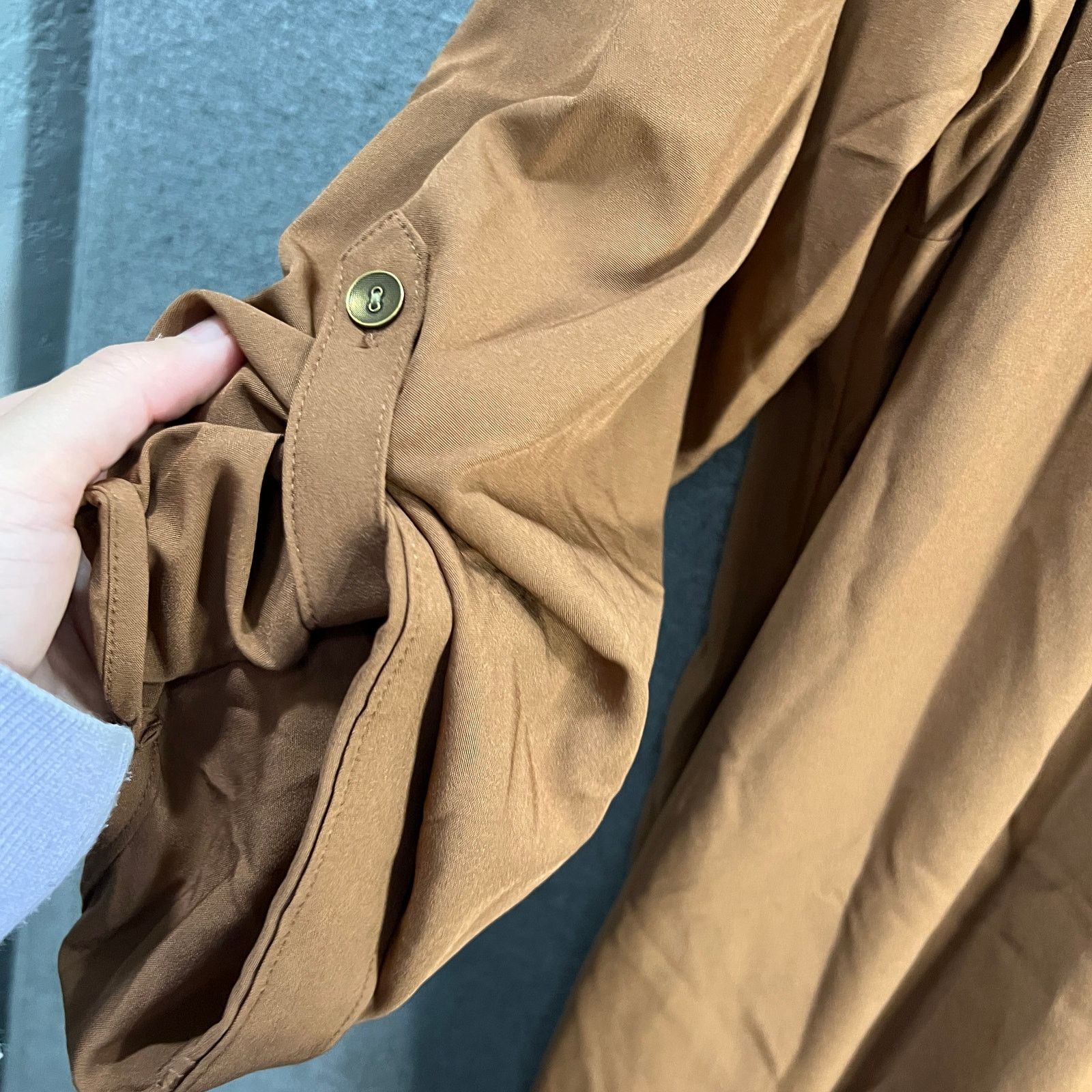 Other Susan Graver Regular Stretch Woven Button Size XL / US 12-14 / IT 48-50 - 5 Thumbnail