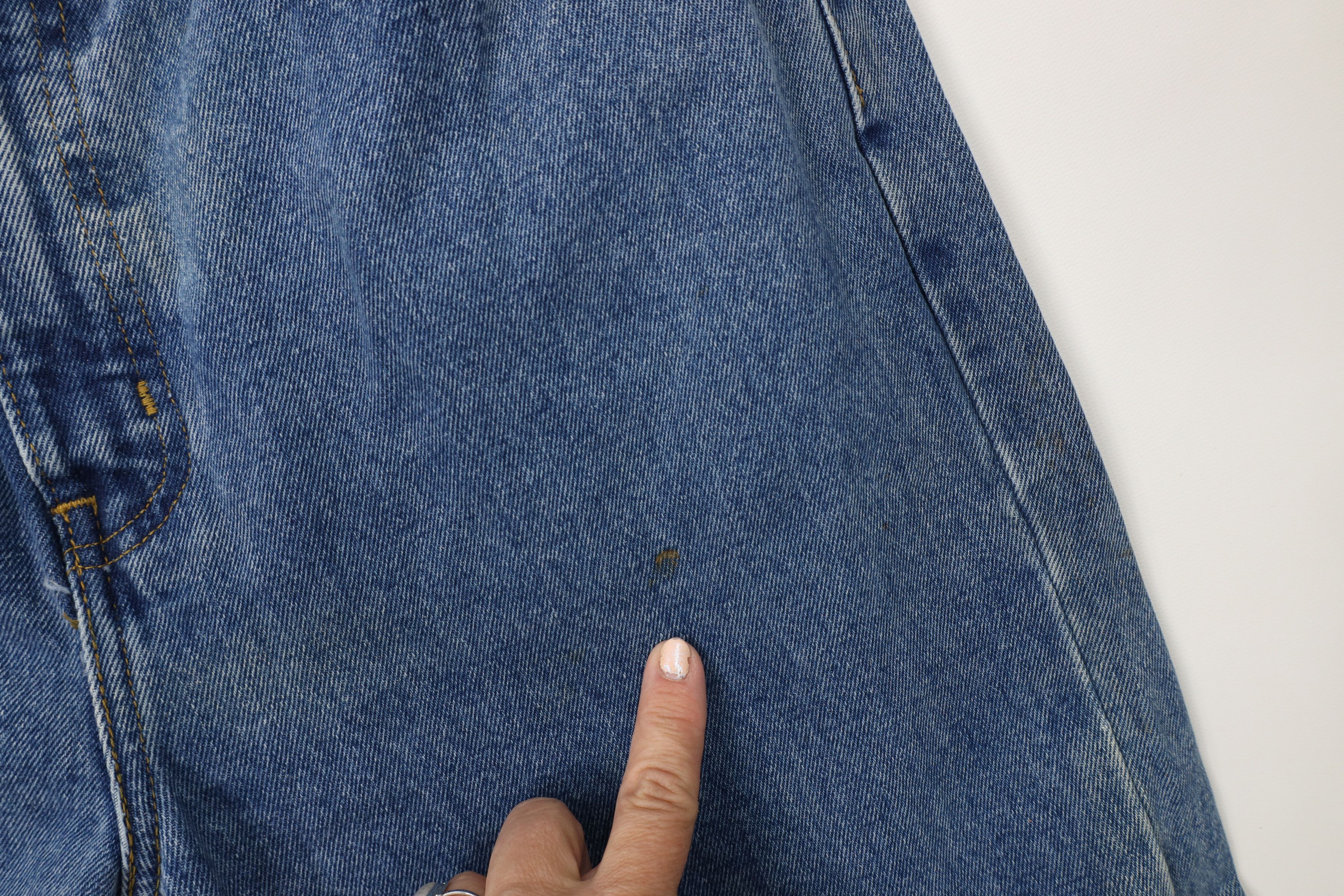 Ralph Lauren Vintage 90s Ralph Lauren Spell Out Straight Leg Jeans Blue Size 34" / US 12 / IT 48 - 8 Thumbnail