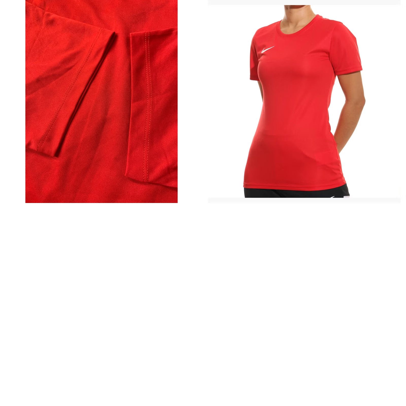 Nike Nike Dri-FIT Park Soccer Shirt Womens L Red Size L / US 10 / IT 46 - 8 Thumbnail
