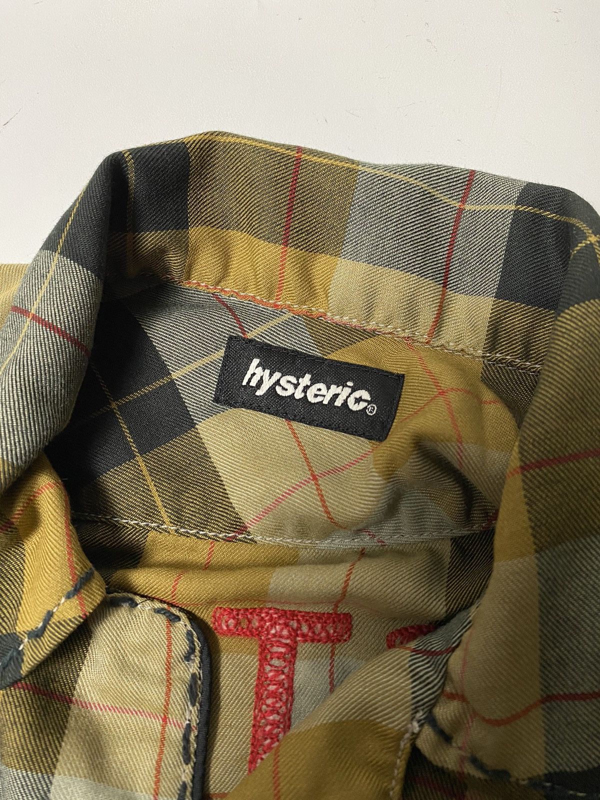 Hysteric Glamour × If Six Was Nine × Japanese Brand 💥best💥 Hysteric glamour plaid shirt embroidery Size US M / EU 48-50 / 2 - 5 Thumbnail