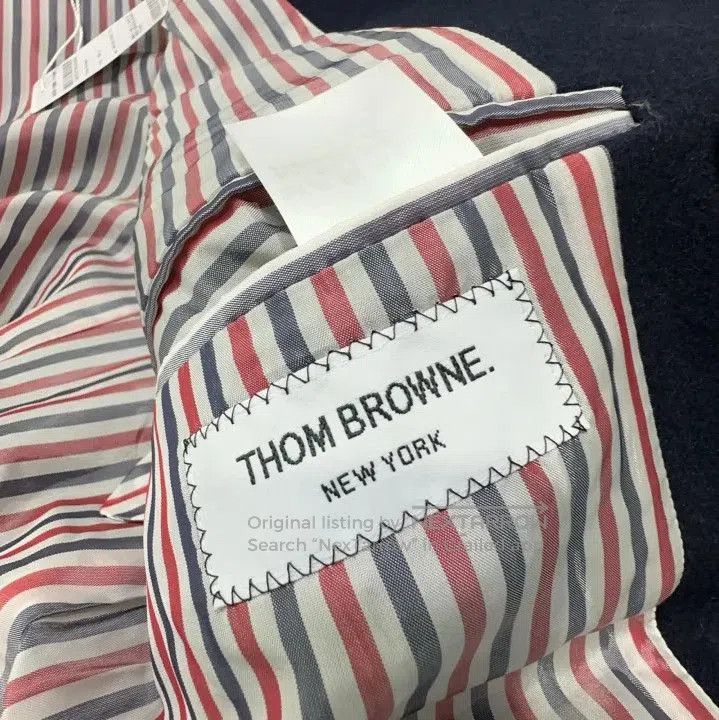 Thom Browne Thom Browne Navy Blue Double. Size US S / EU 44-46 / 1 - 6 Thumbnail