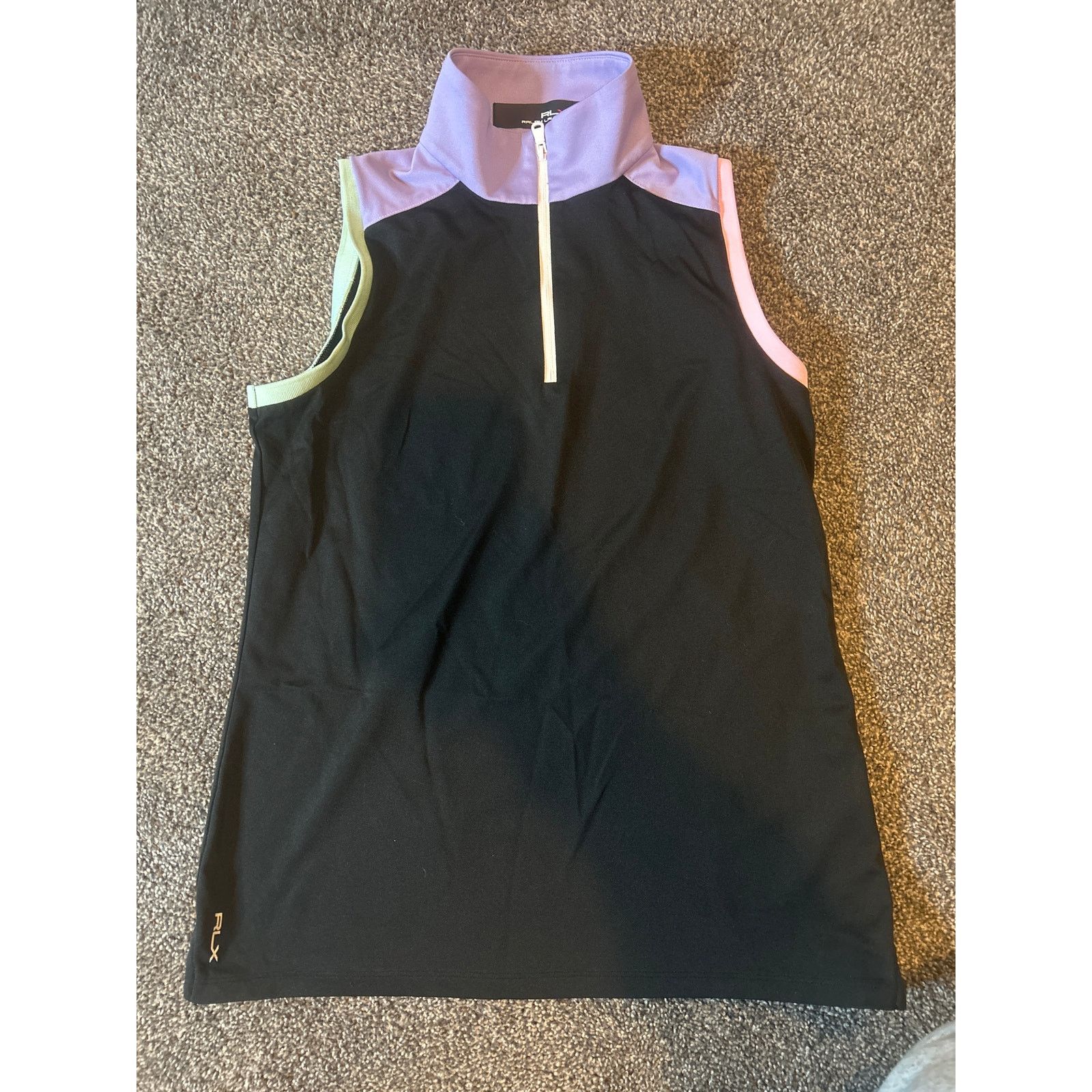 RLX Ralph Lauren Rlx ralph Lauren multi color golf sleeveless shirt size S Size S / US 4 / IT 40 - 1 Thumbnail