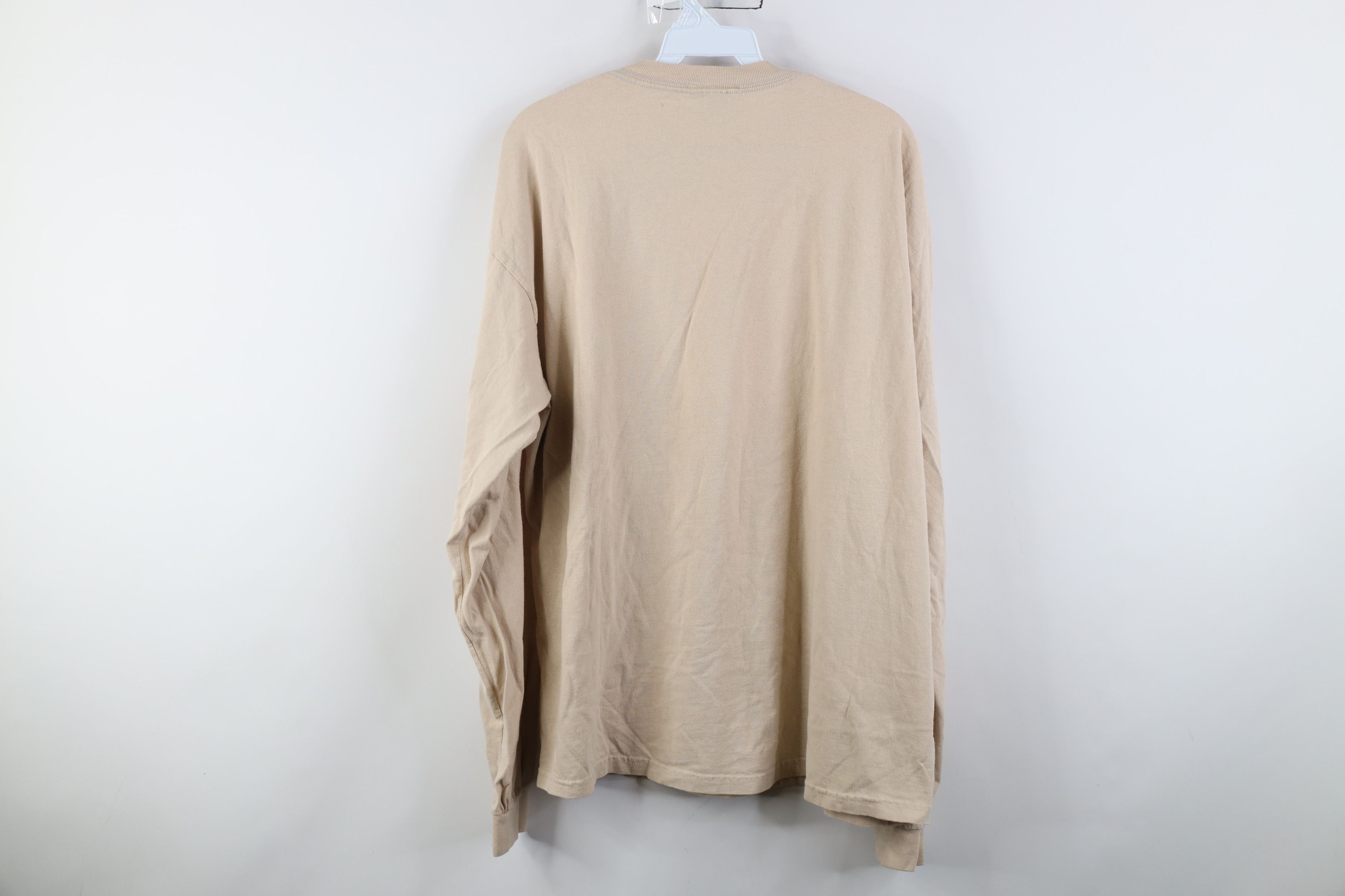 Disney Vintage 90s Walt Disney World Long Sleeve T-Shirt Beige Size US XL / EU 56 / 4 - 13 Thumbnail