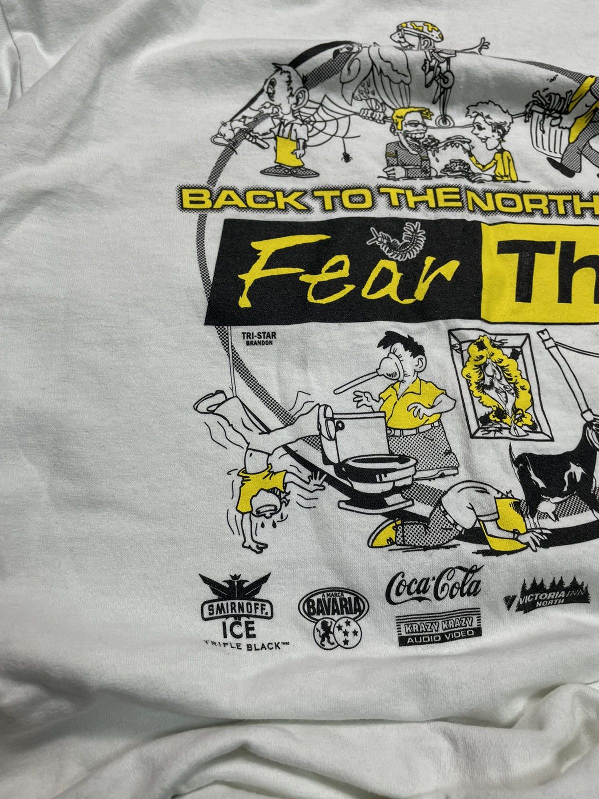 Vintage Vintage Y2K 00s Fear Factor Promo Graphic T Shirt XL Size US XL / EU 56 / 4 - 4 Thumbnail