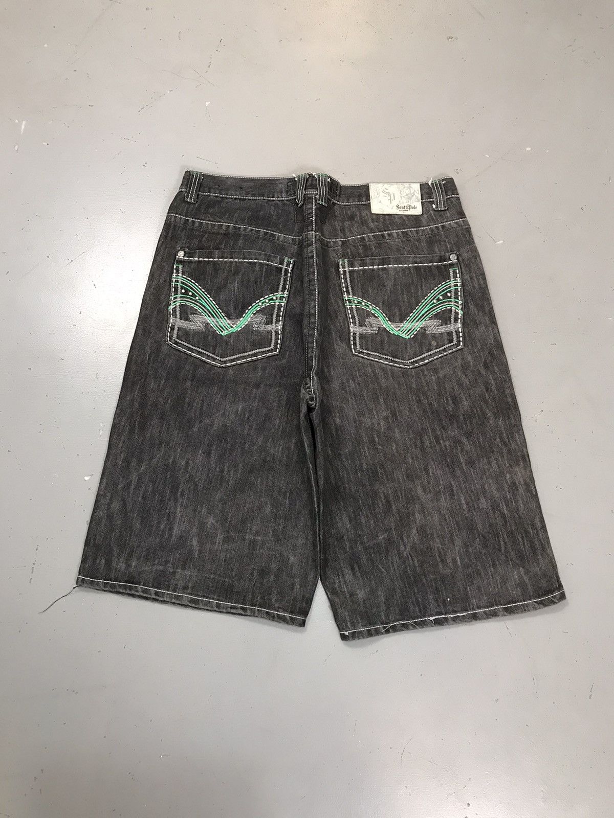 Southpole × Vintage Vintage SouthPole Embroidery Denim Jorts Size US 42 / EU 58 - 1 Thumbnail
