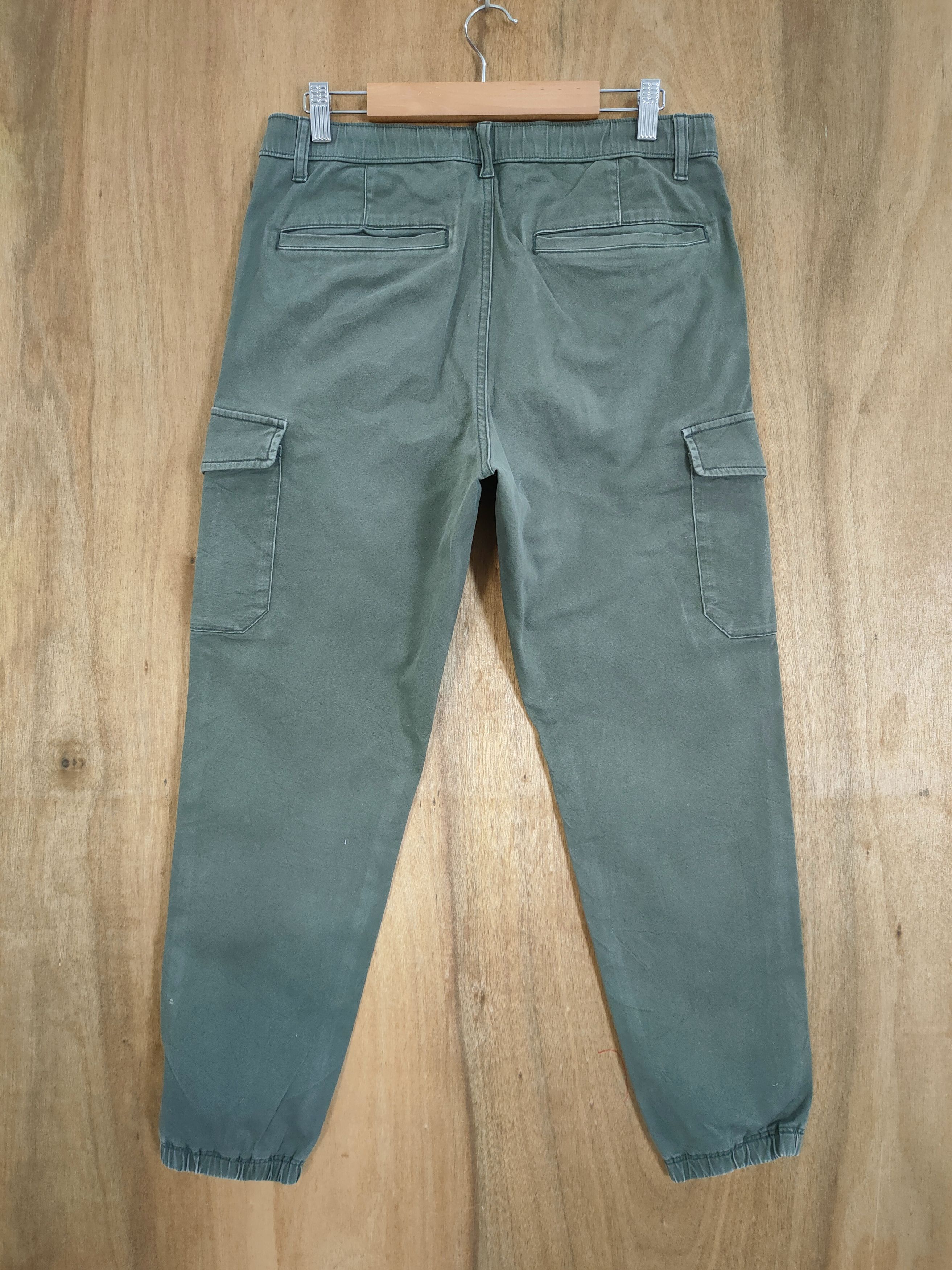 Japanese Brand JAPANESE BRAND GREEN EASY CARGO PANTS Size US 29 - 2 Thumbnail