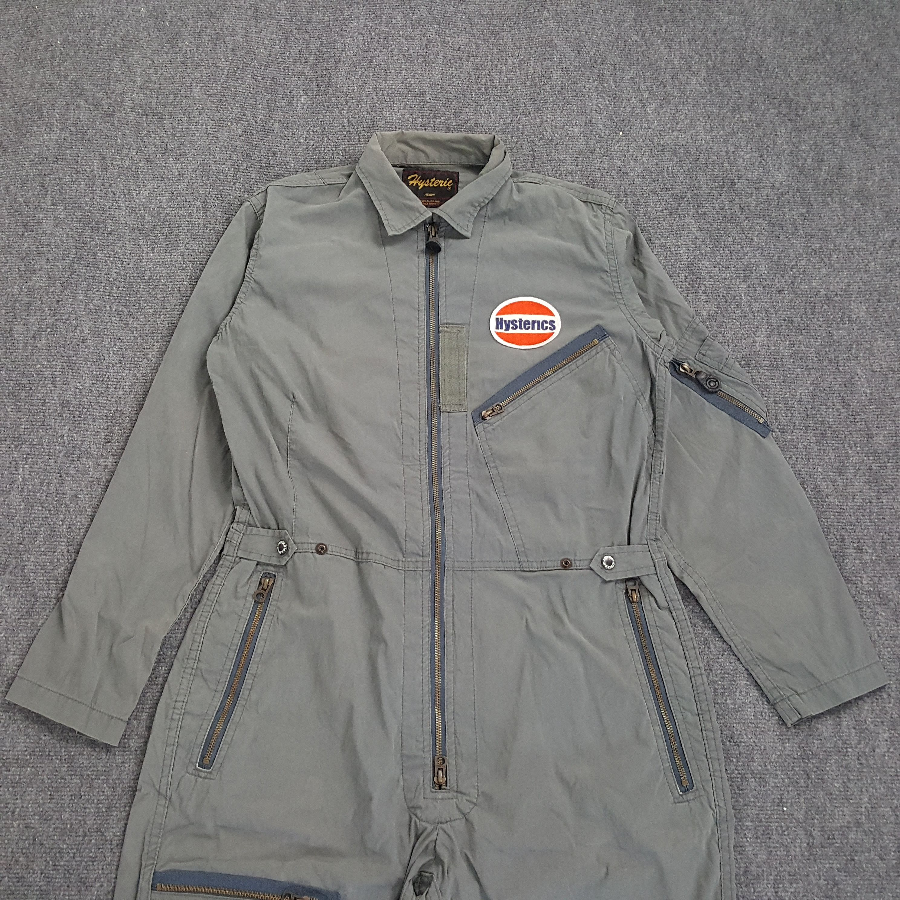 Japanese Brand × Vintage Hysteric Glamour Japanese Brand Art Coverall Jacket Size US M / EU 48-50 / 2 - 7 Thumbnail