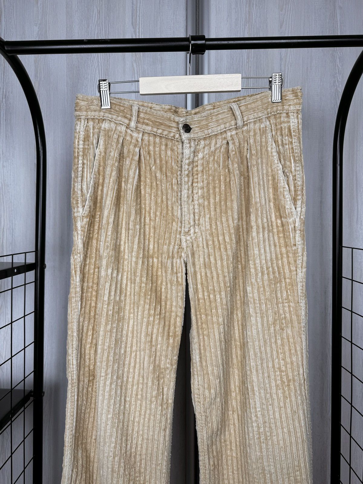 Other 70s Lee Cooper Eclair Zip Work Western Flare Bottom Pants Size US 33 - 3 Thumbnail