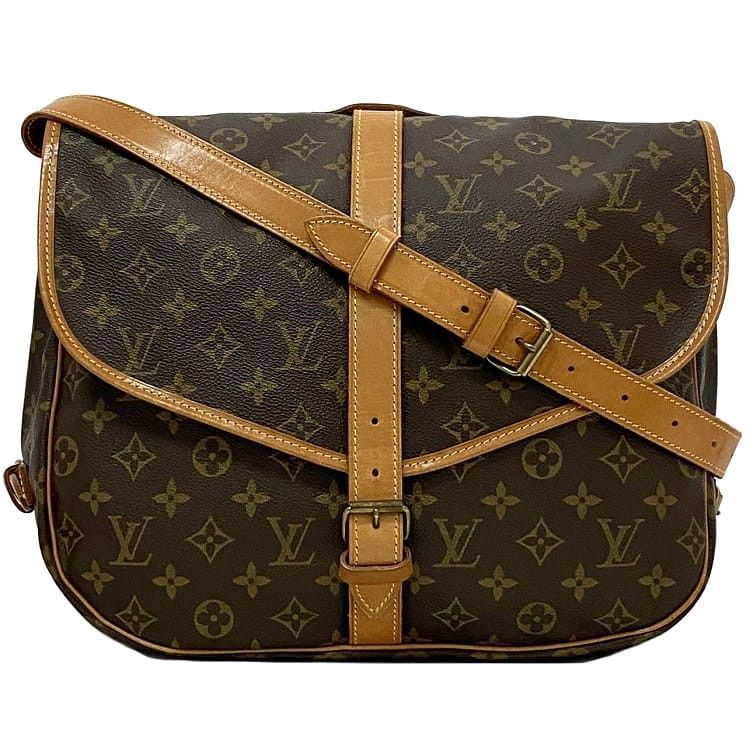 Louis Vuitton LOUIS VUITTON Shoulder Bag Brown Cotton Size ONE SIZE - 1 Thumbnail