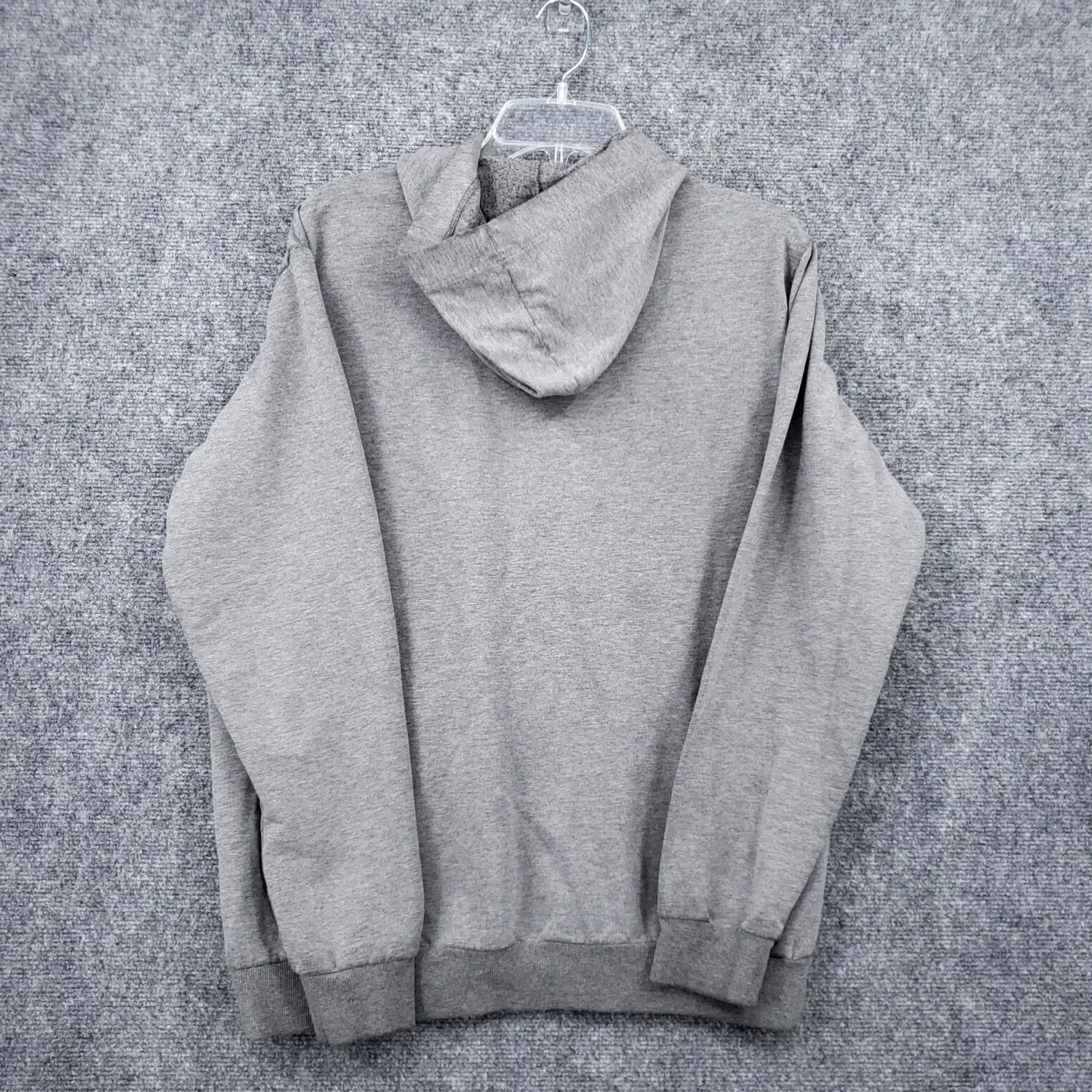 Vintage Koaj Hoodie Men L Gray Fleece Pullover Long Sleeve Knit Embroidered Hooded Pocket Regular Weight Sweatshirt Size US L / EU 52-54 / 3 - 2 Thumbnail
