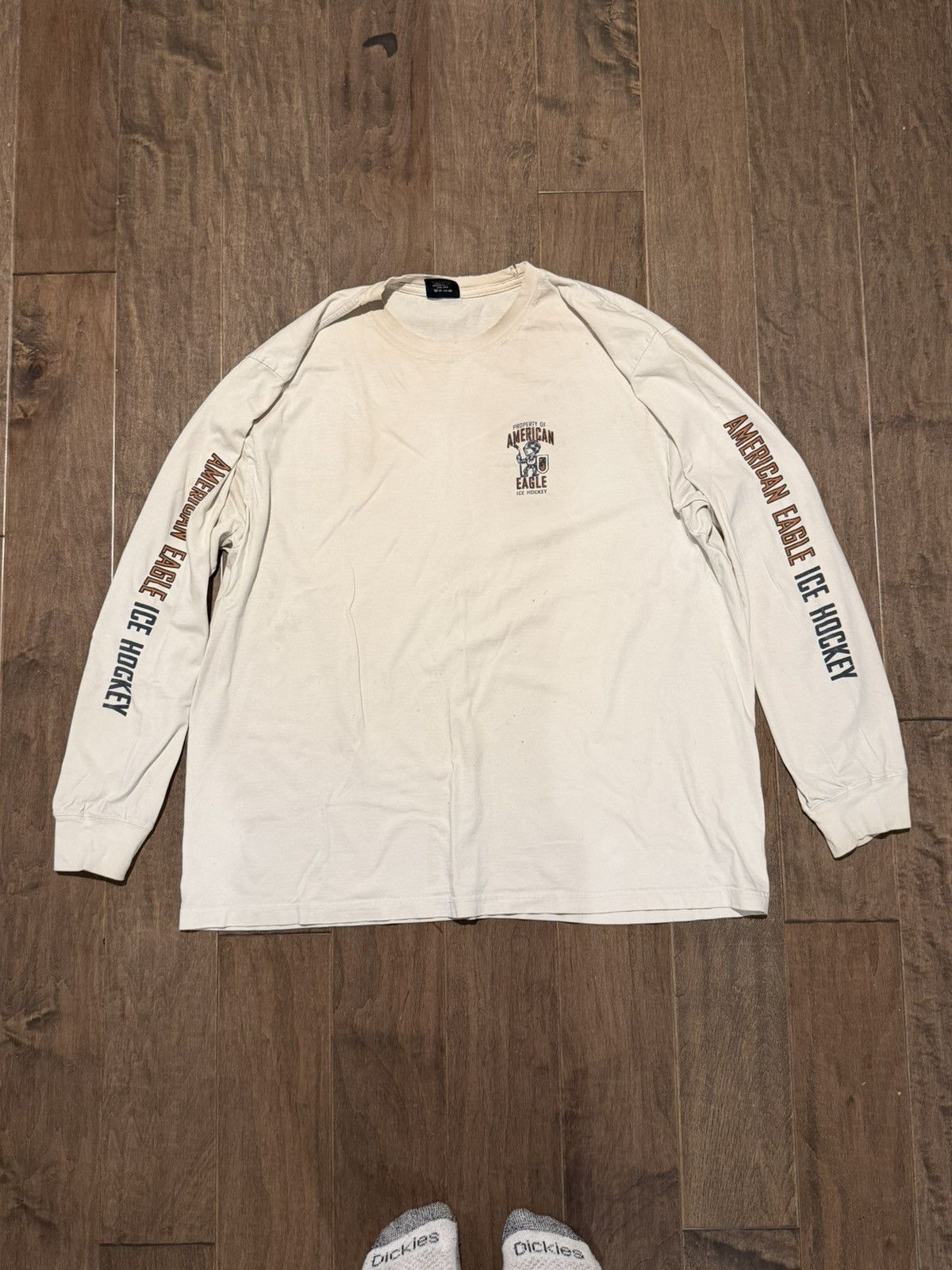 Vintage Vintage american eagle outfitters ice hockey long sleeve Size US XL / EU 56 / 4 - 1 Thumbnail