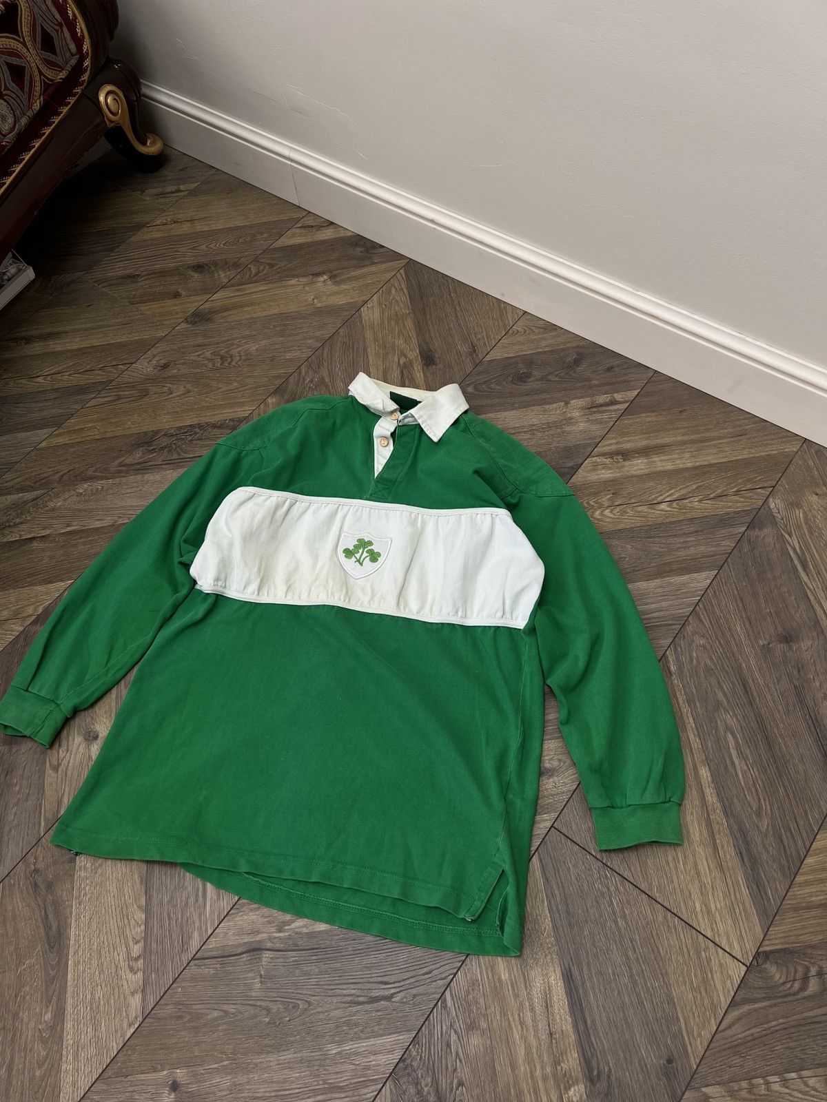 Designer × Vintage Vintage Ireland Rugby Shirt Size US M / EU 48-50 / 2 - 3 Thumbnail