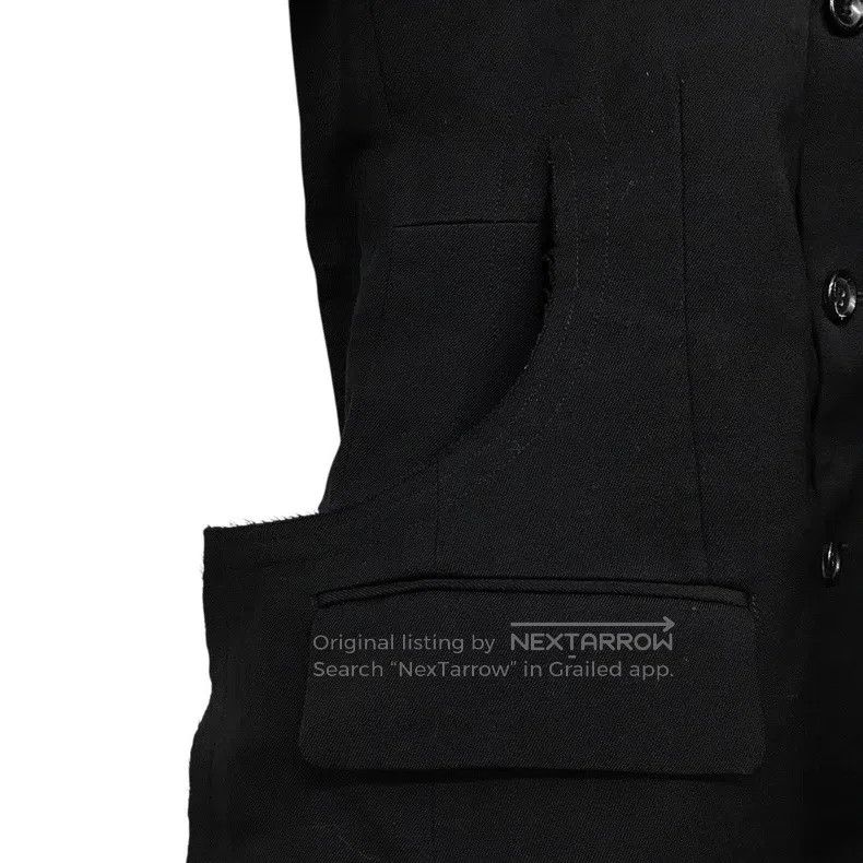 Comme des Garcons Comme Des Garcons Side Pleat Jacket Overcoat Size S / US 4 / IT 40 - 5 Thumbnail