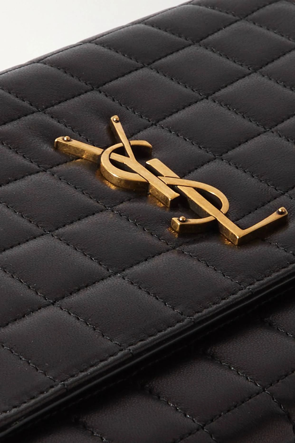 Saint Laurent Paris o1s1wg111024 Size: OS / Flap Pouch in Nero Size ONE SIZE - 7 Thumbnail