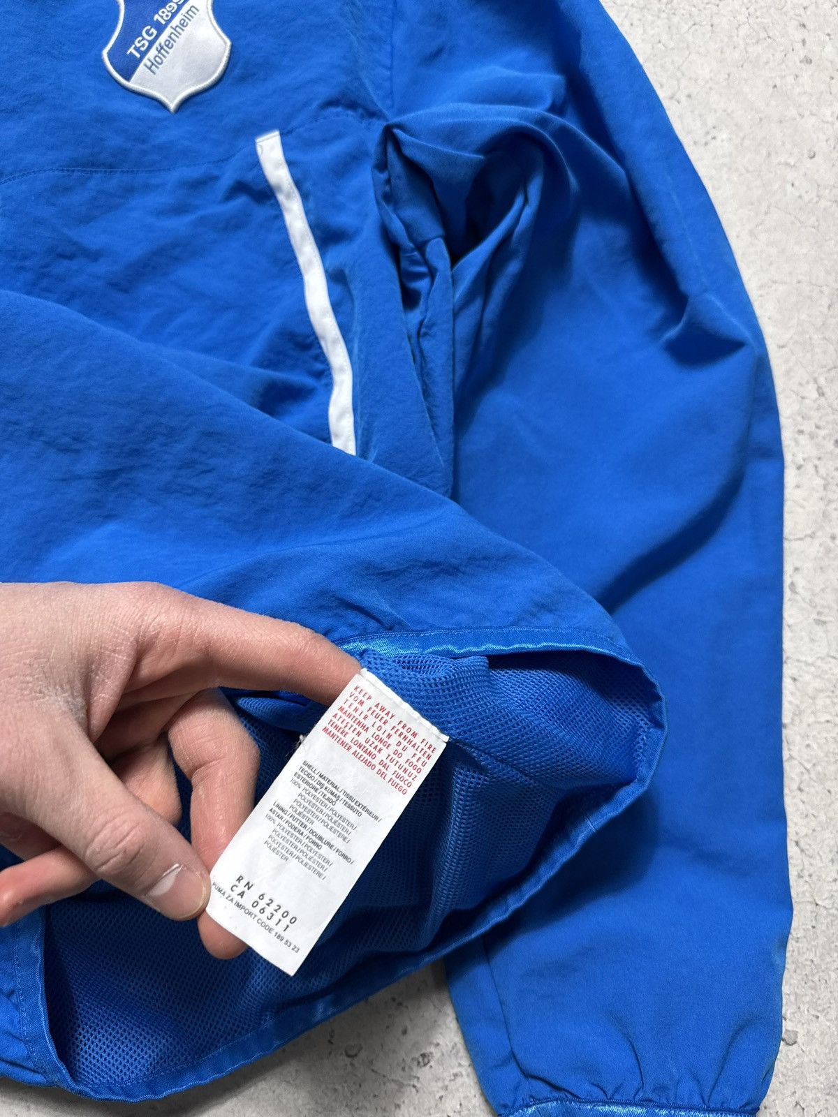 Puma Puma FC Hoffenheim Nylon Football Track Jacket Size M Size US M / EU 48-50 / 2 - 6 Thumbnail