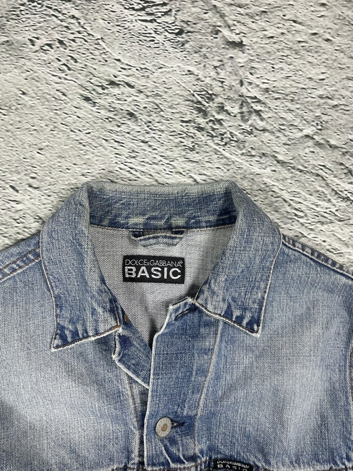 Dolce & Gabbana Dolce Gabbana D&G Basic Denim Jacket blue slim digger Size US L / EU 52-54 / 3 - 4 Thumbnail