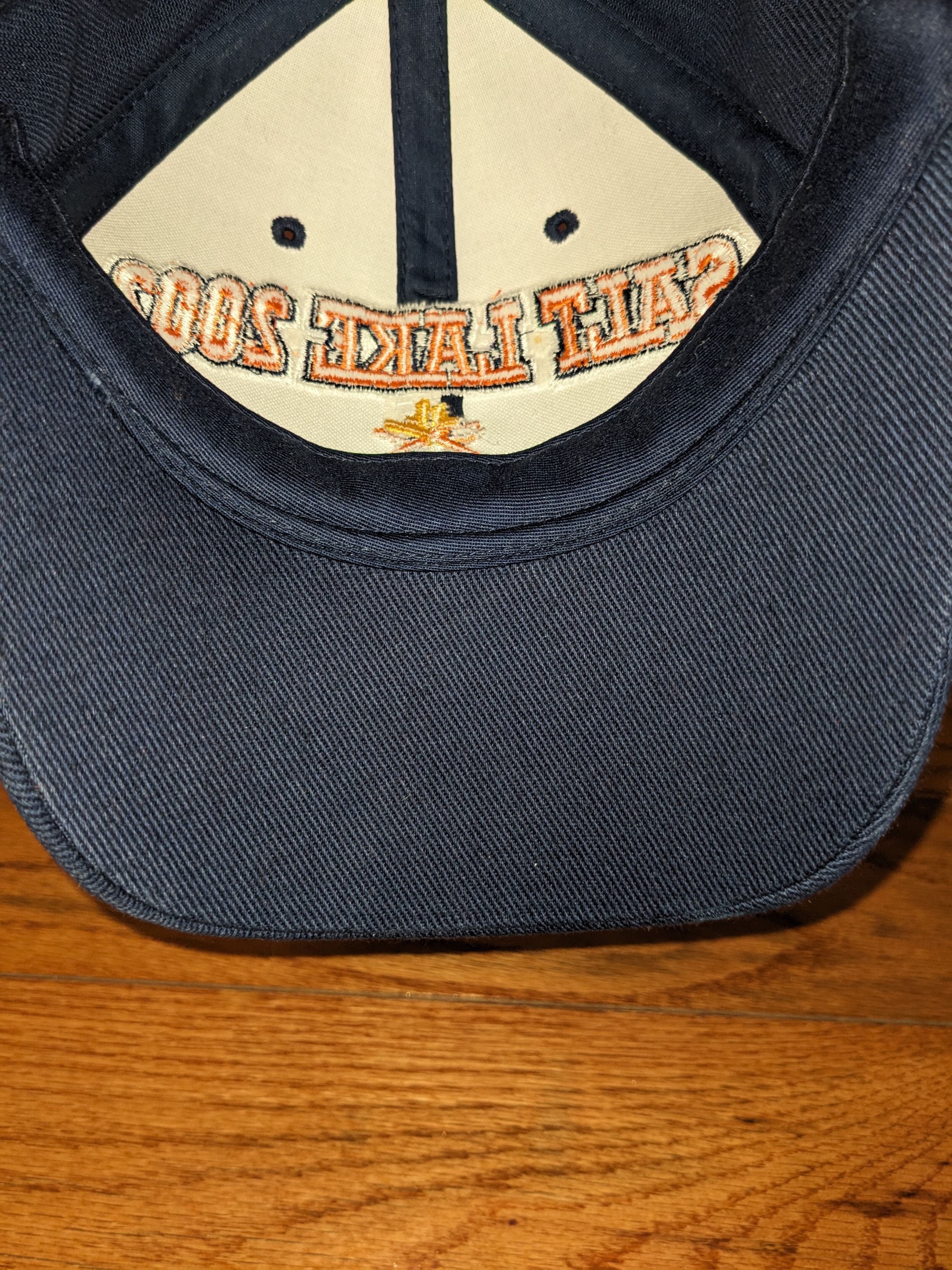 USA Olympics × Vintage Vintage Salt Lake 2002 Olympics New Blue Hat Size ONE SIZE - 8 Thumbnail