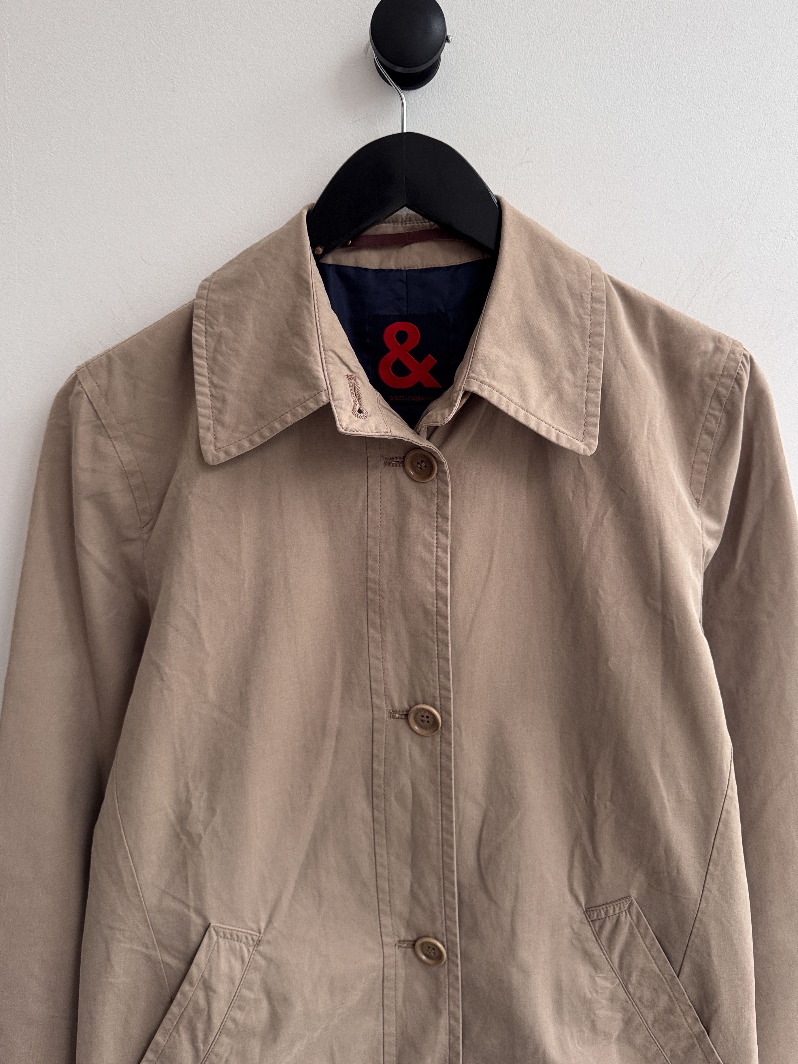 Dolce & Gabbana Vintage Dolce & Gabbana Trench Coat Jacket Size M / US 6-8 / IT 42-44 - 4 Thumbnail