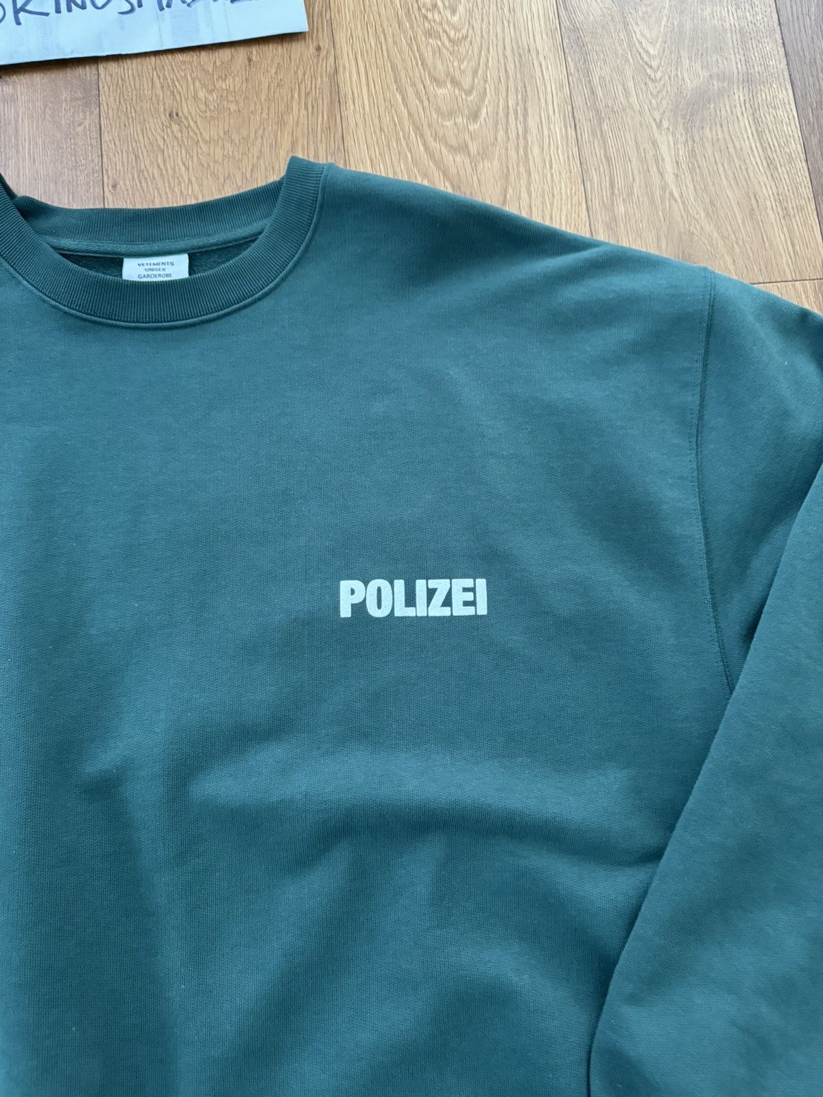 Vetements VETEMENTS POLIZEI SWEATSHIRT Size US L / EU 52-54 / 3 - 2 Thumbnail