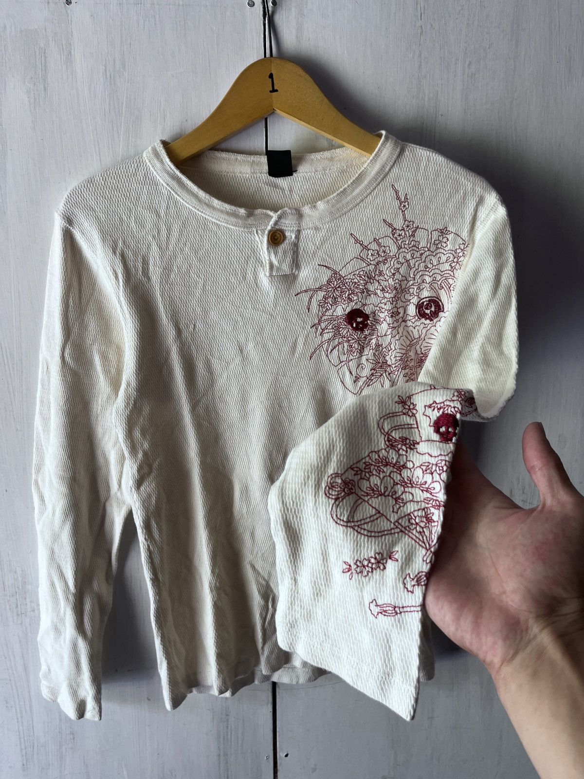 Japanese Brand Japanese Crazy Skulls Grunge Style Size US S / EU 44-46 / 1 - 2 Thumbnail