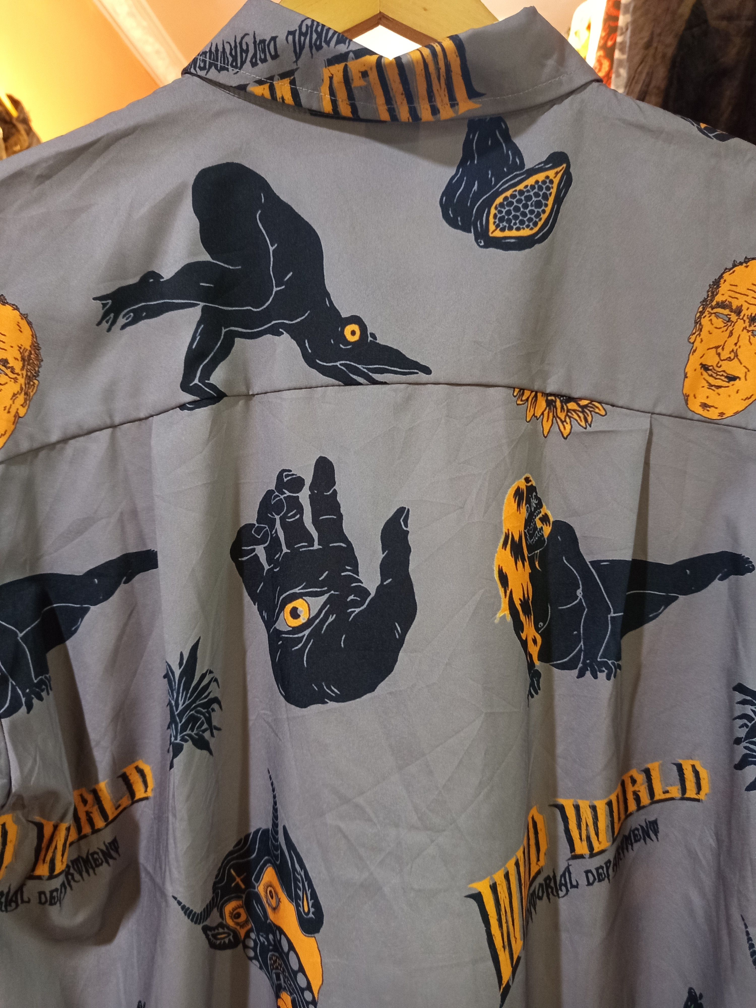 Vintage Editorial Department Surreal Wild World Shirt Size US XL / EU 56 / 4 - 6 Thumbnail