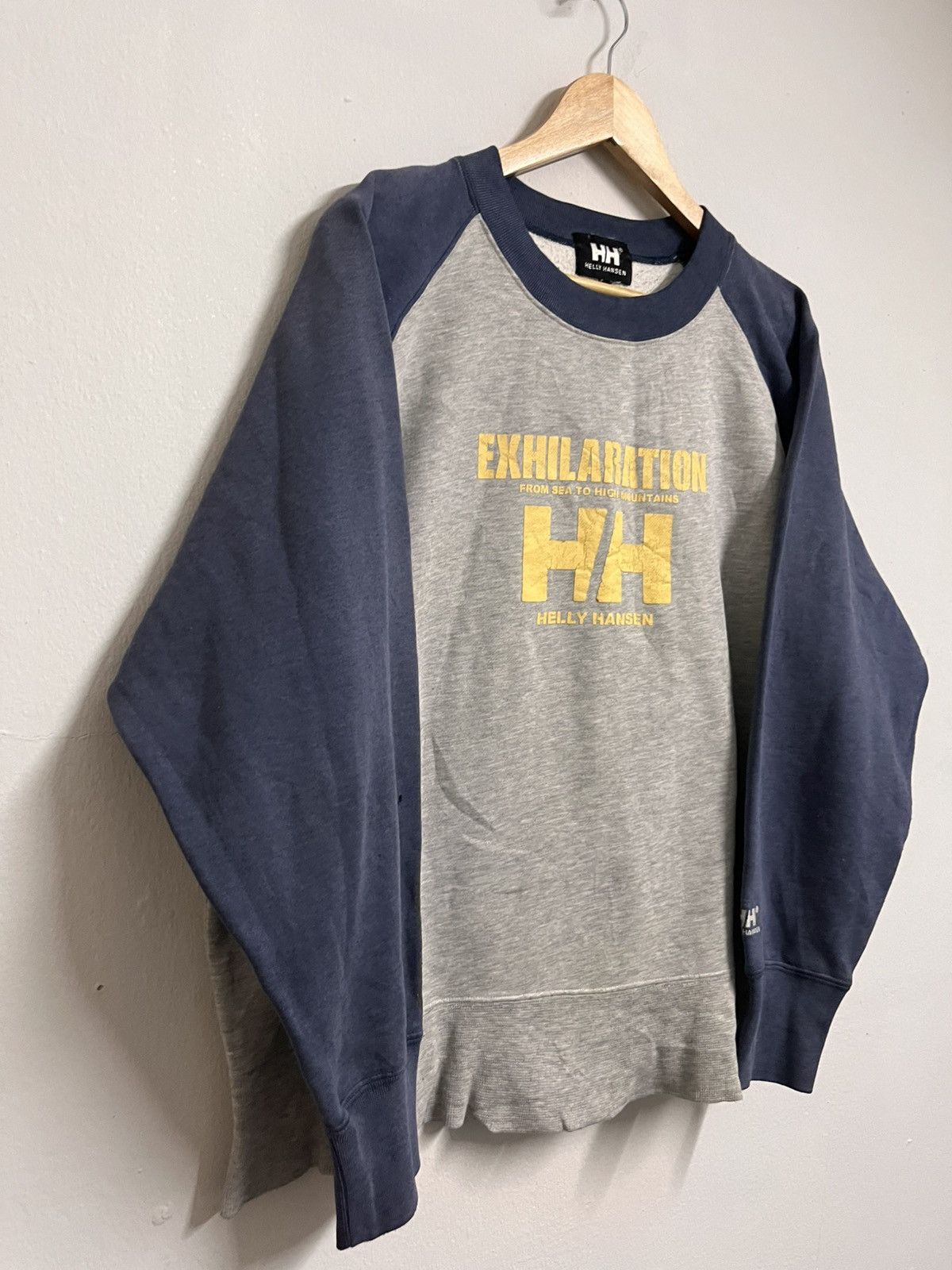 Helly Hansen 💥Vintage Helly hansen BOXY CUT distressed faded EXHILARATION Size US L / EU 52-54 / 3 - 2 Thumbnail
