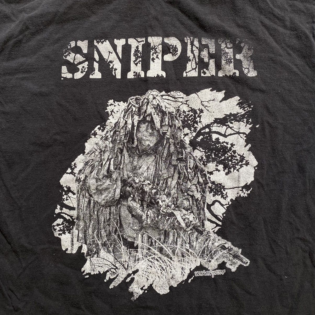 Hunter VINTAGE SNIPER AT WORK SUNFADED T SHIRT Size US M / EU 48-50 / 2 - 4 Thumbnail