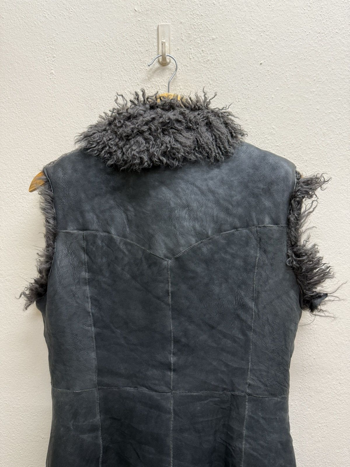 Robert Comstock Vintage Robert Comstock Fur Suede Leather Jacket Vests Size US S / EU 44-46 / 1 - 21 Thumbnail