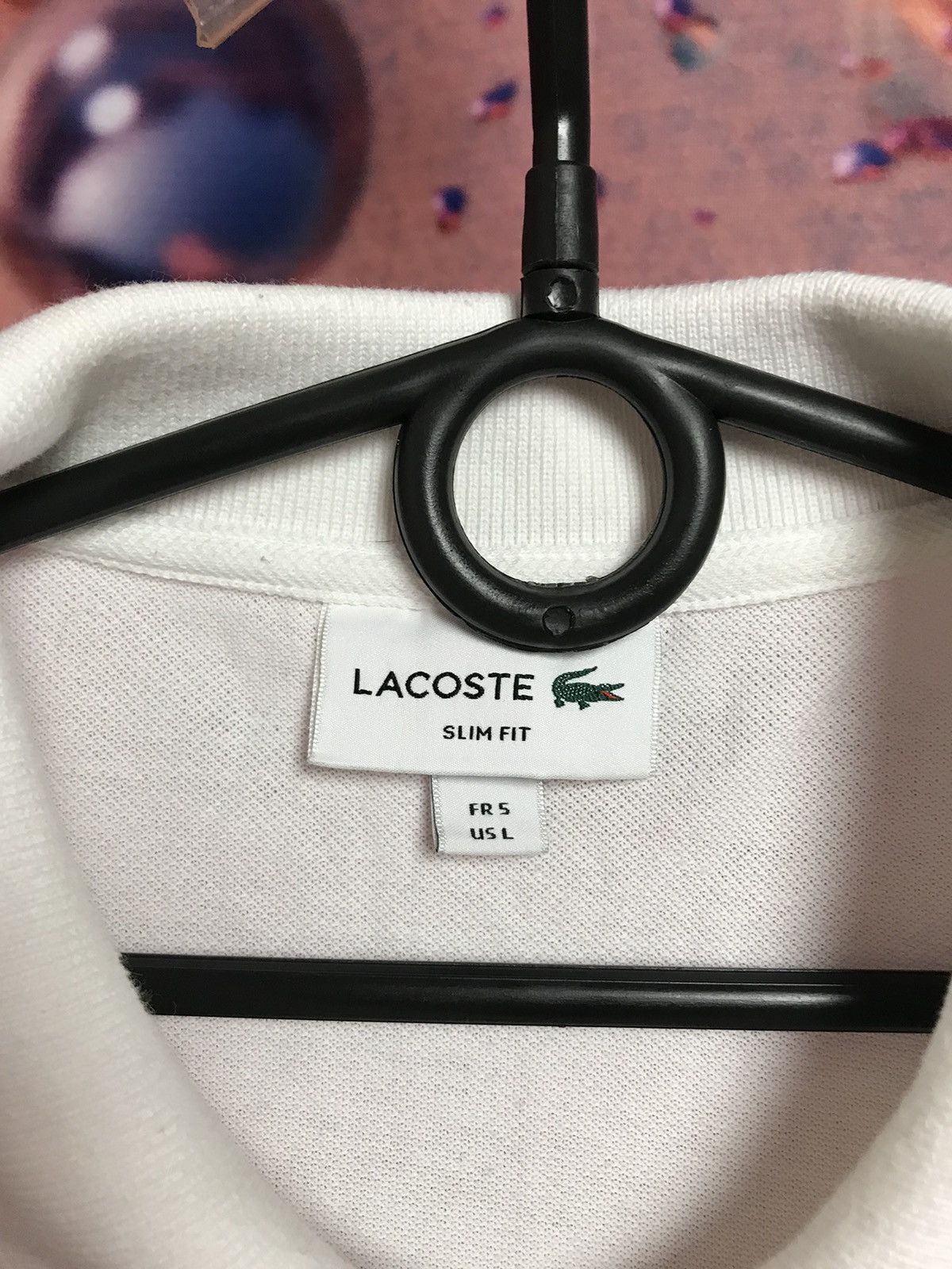 Lacoste Lacoste luxury streetwear polo tee Size US L / EU 52-54 / 3 - 4 Thumbnail