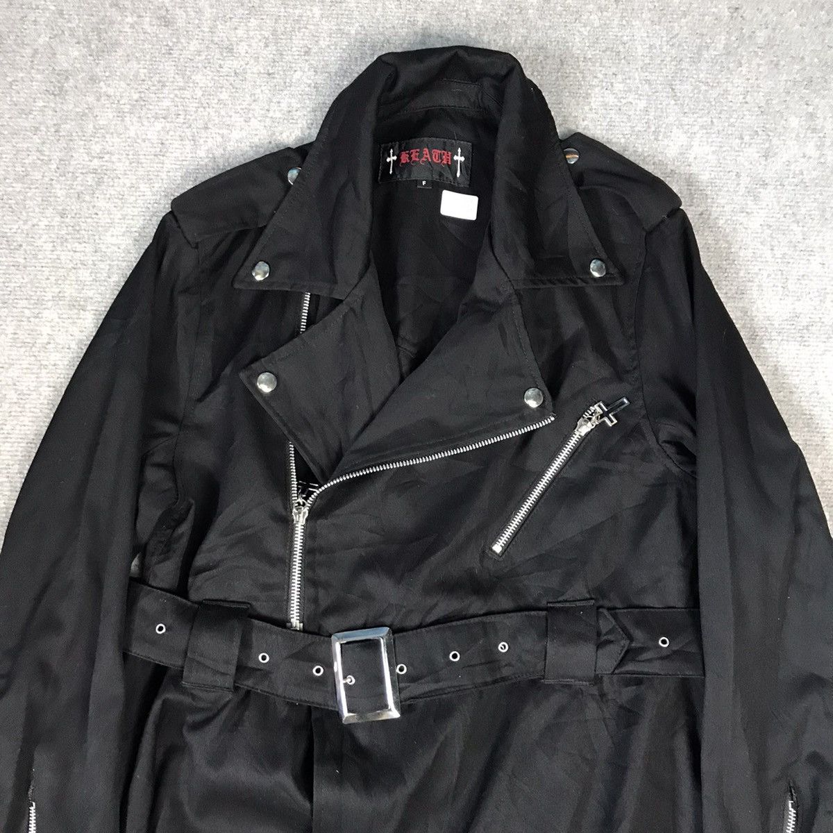 Japanese Brand REACH PRODUCED BY KEYSTATION PUNK JAPAN JACKET Size S / US 4 / IT 40 - 2 Thumbnail