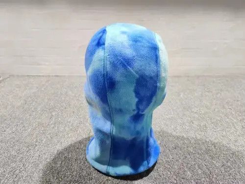 Other Light Blue Color Fleece Tie Dye Balaclava Ski Mask Size ONE SIZE - 4 Thumbnail