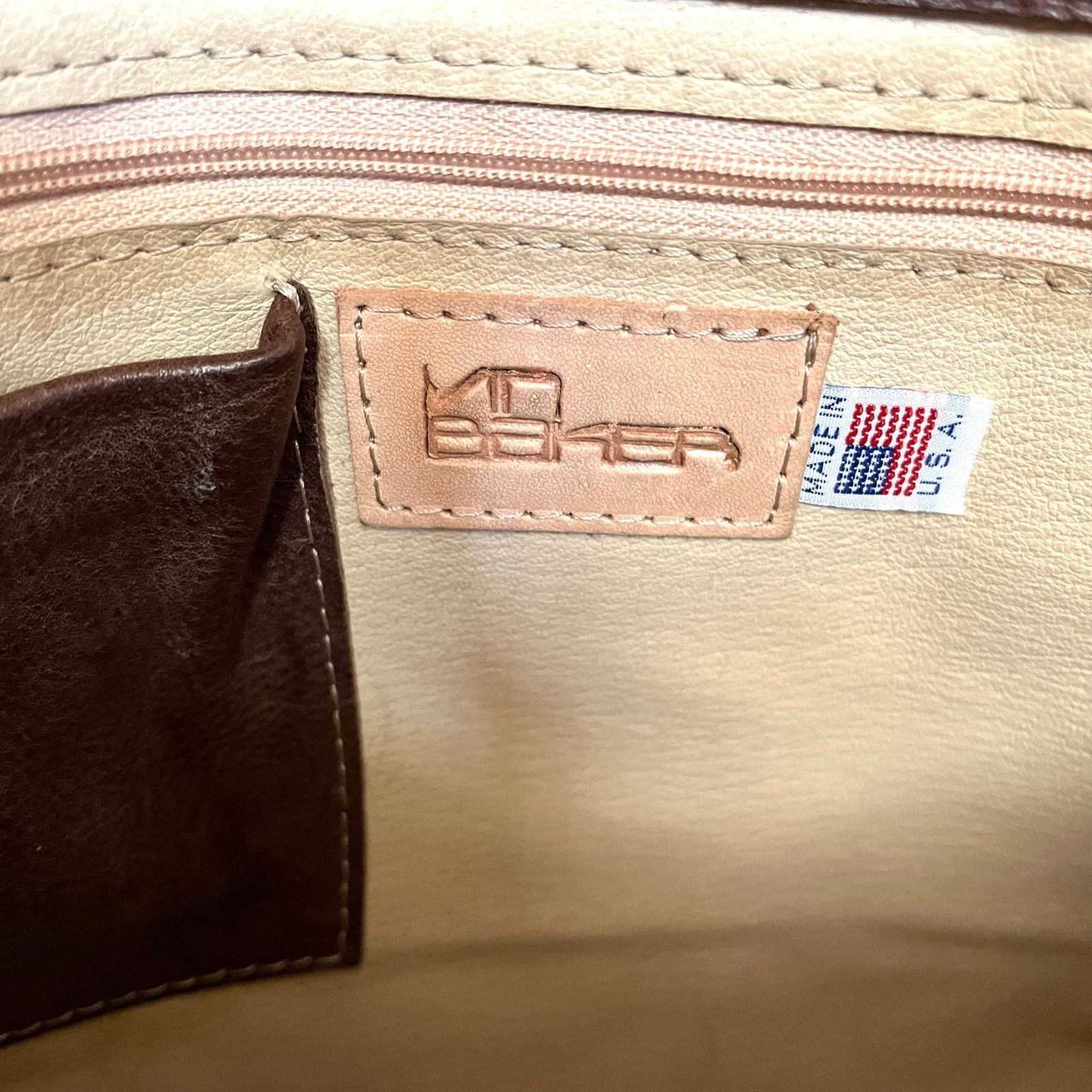 Other Vin Baker Tan Brown Patent Leather Chain Strap Satchel Bag Size ONE SIZE - 6 Thumbnail