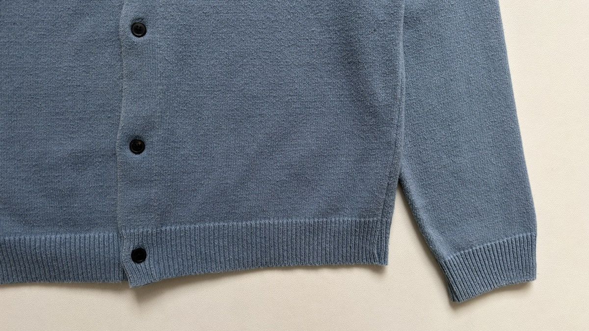 Mfpen Blue Brushed/Pilled Cotton ‘Formal’ Cardigan Size US M / EU 48-50 / 2 - 7 Thumbnail